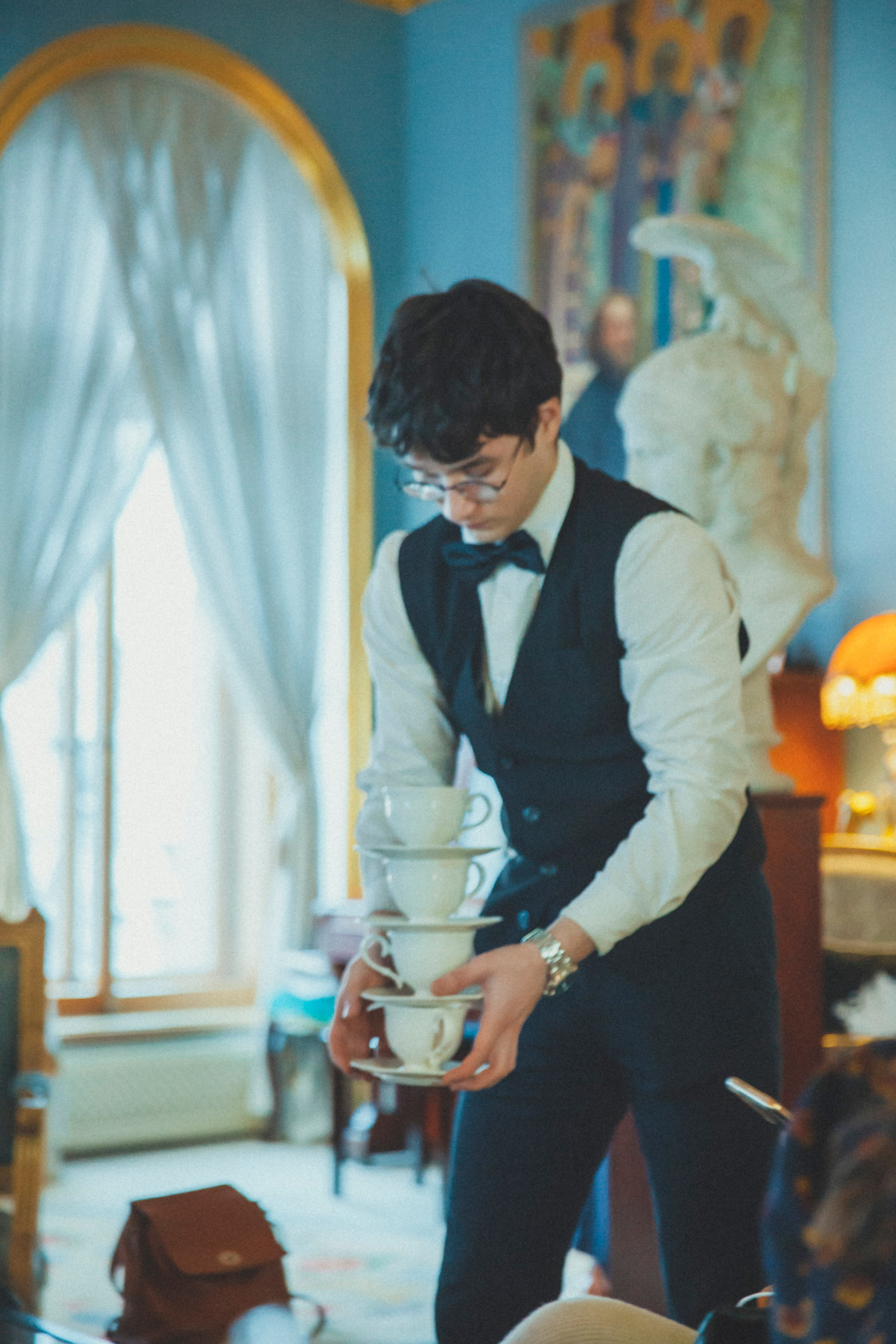 Фарфоровая экспедиция в Петербурге. Ольга Черешнева. Фотограф Александра Степанова