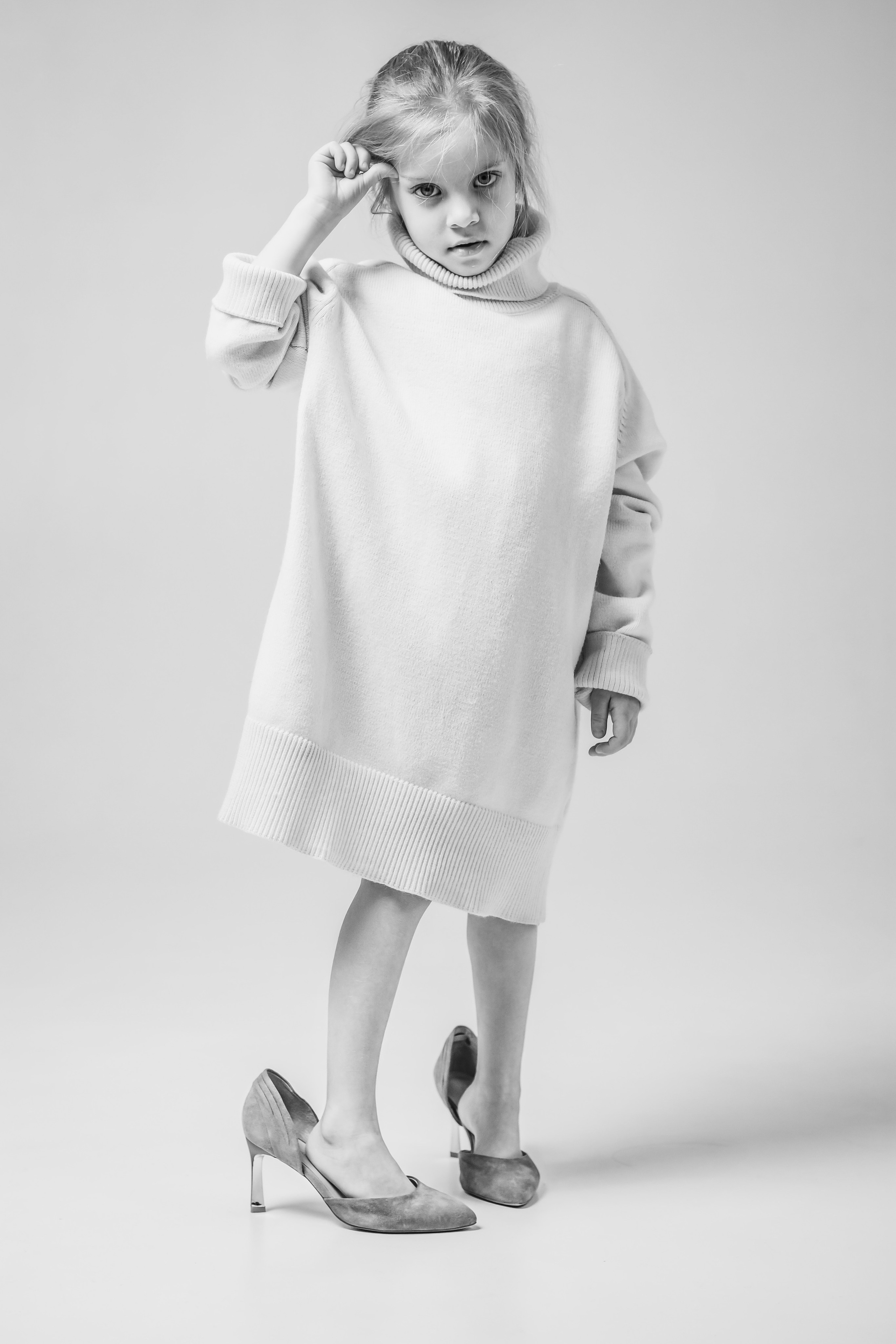 Минималистичная студийная семейная фотосессия. Семейный и детский фотограф Кущ Наташа