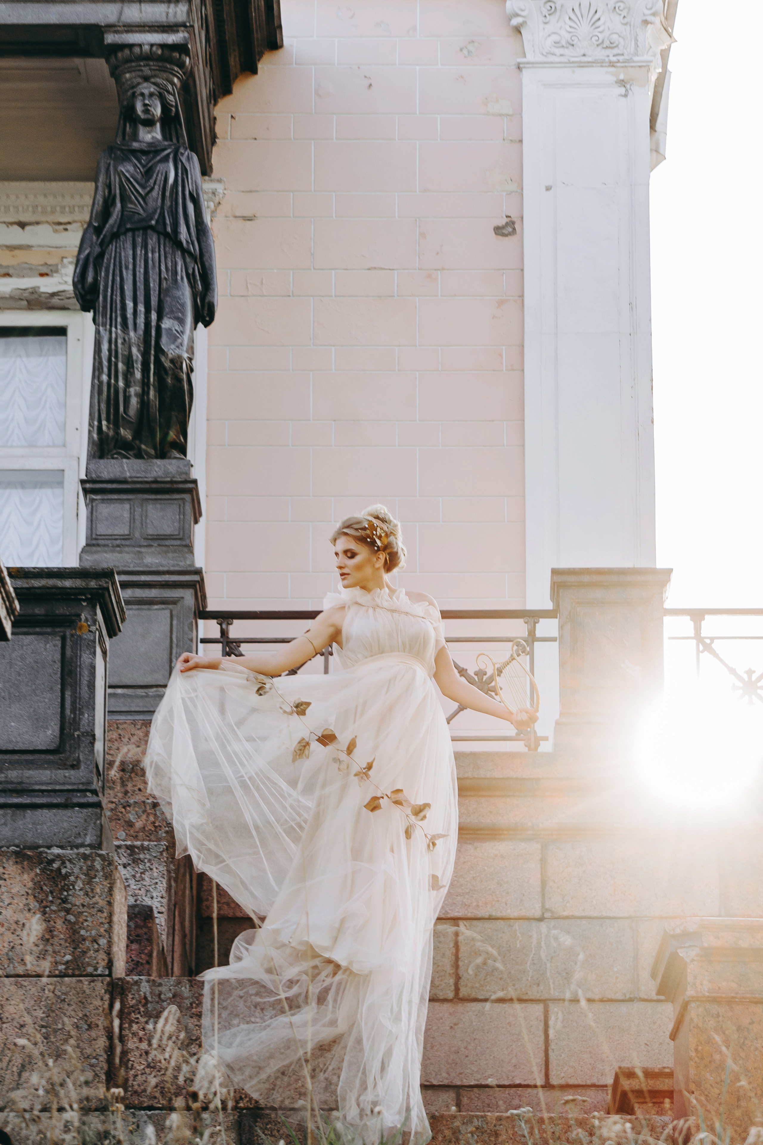 An Ancient Greek Goddess. Photographer Natalia Baranova