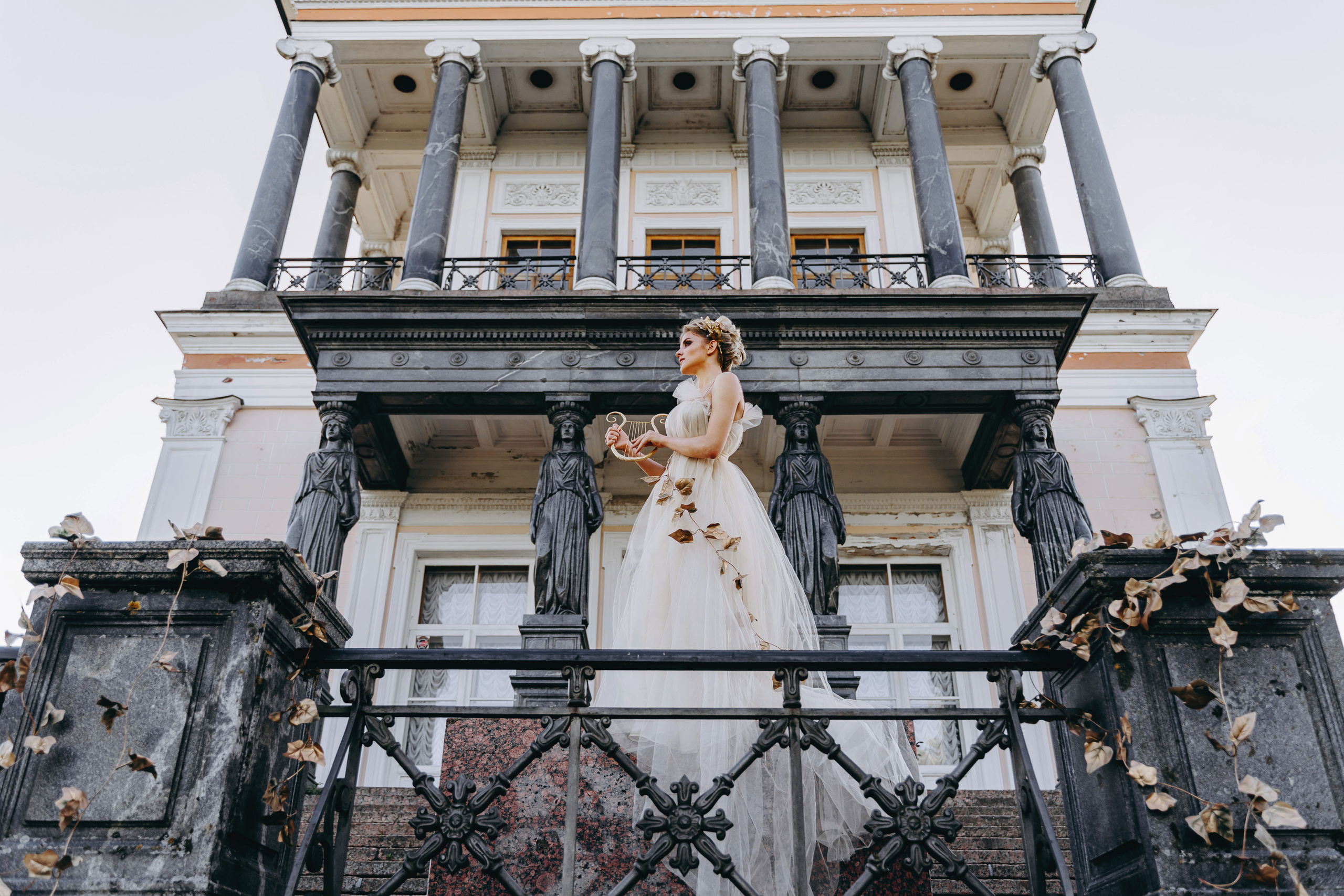 An Ancient Greek Goddess. Photographer Natalia Baranova