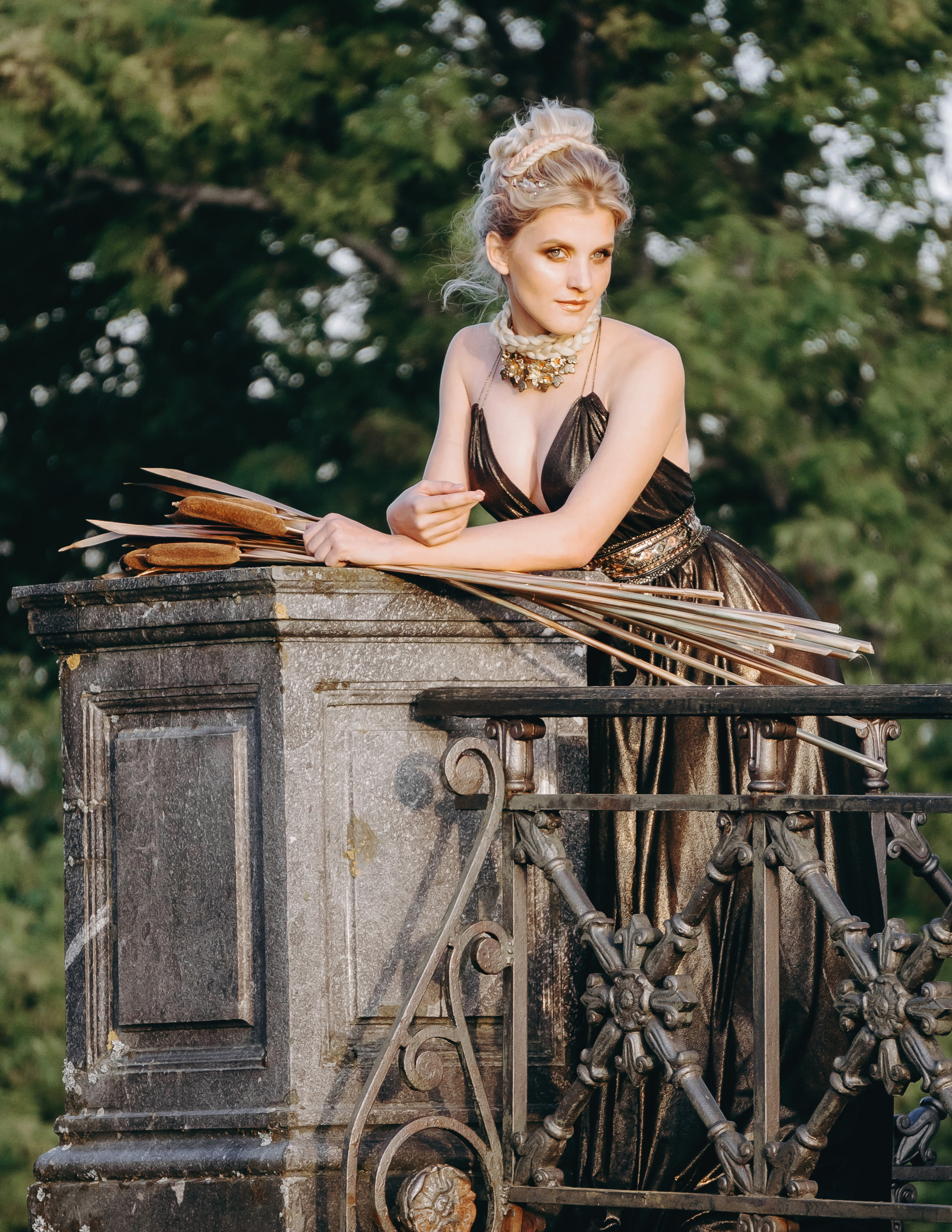 An Ancient Greek Goddess. Photographer Natalia Baranova