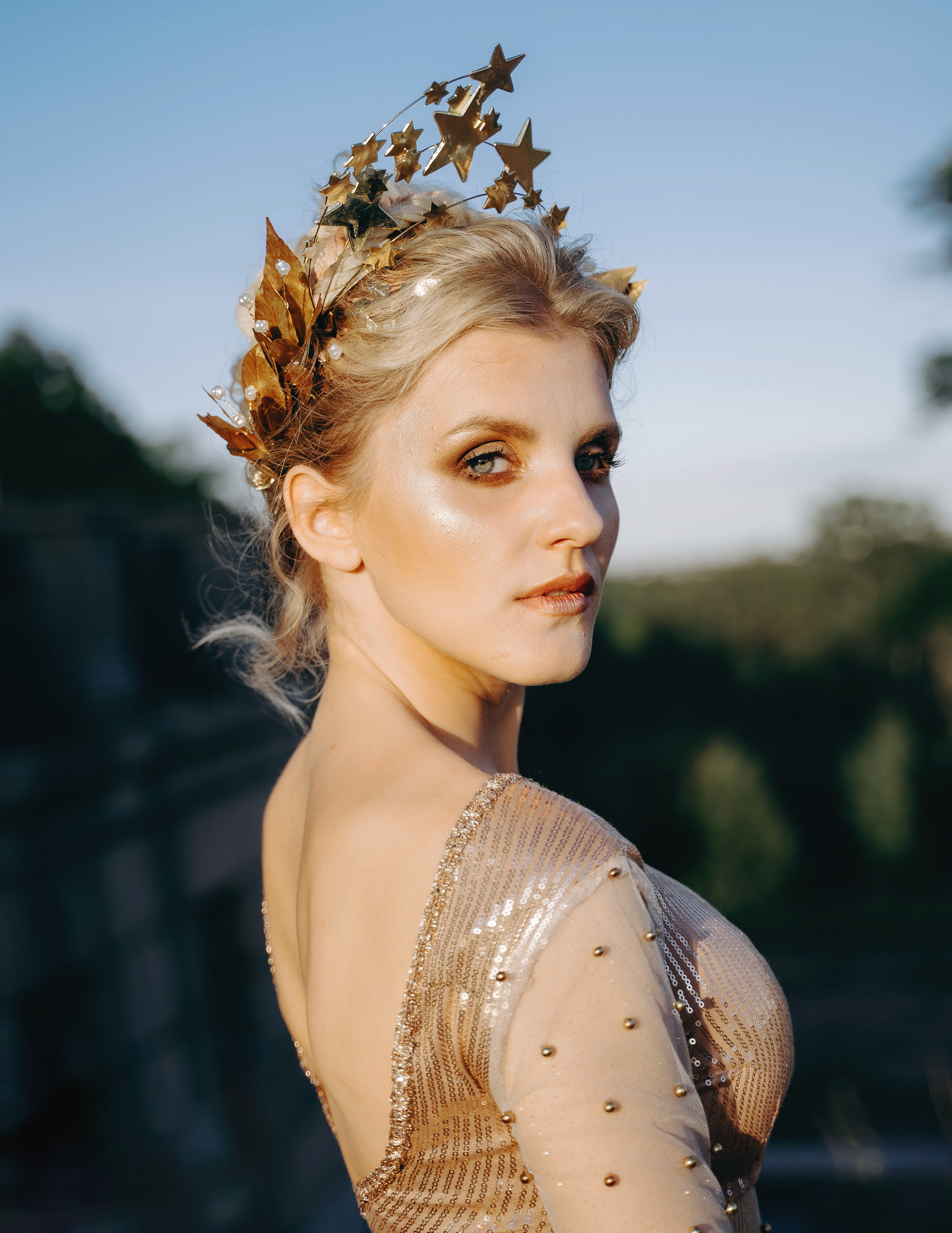 An Ancient Greek Goddess. Photographer Natalia Baranova