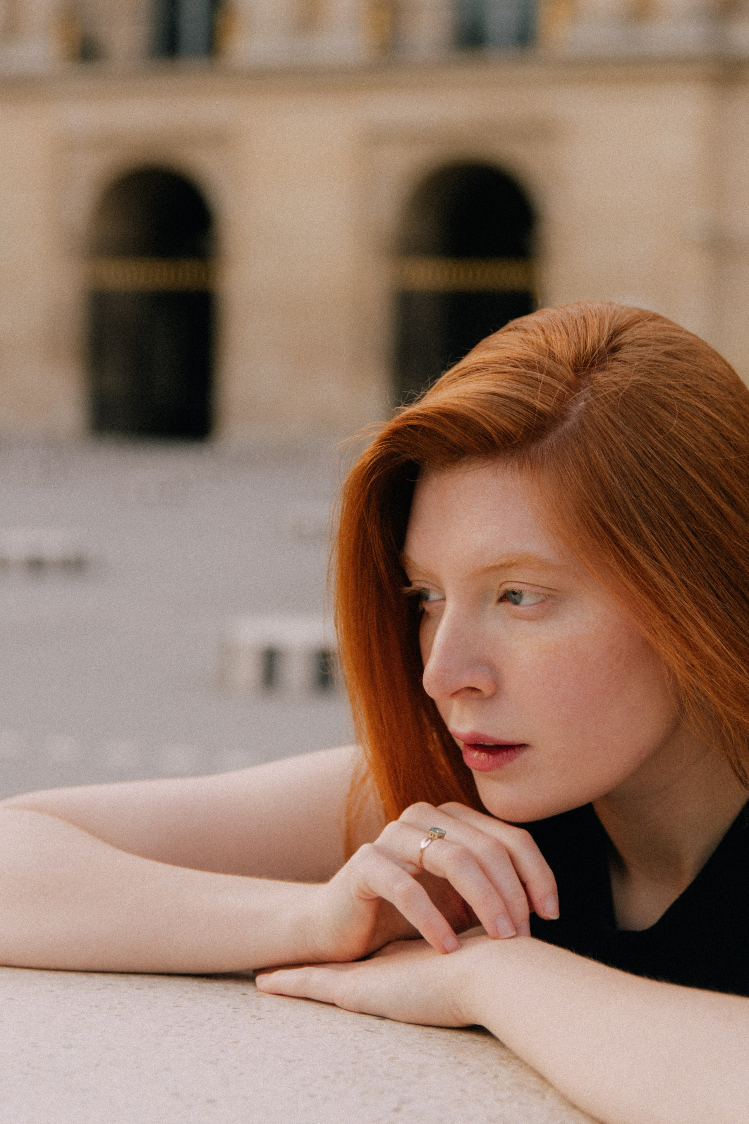 Autumn light. Photographer in Paris