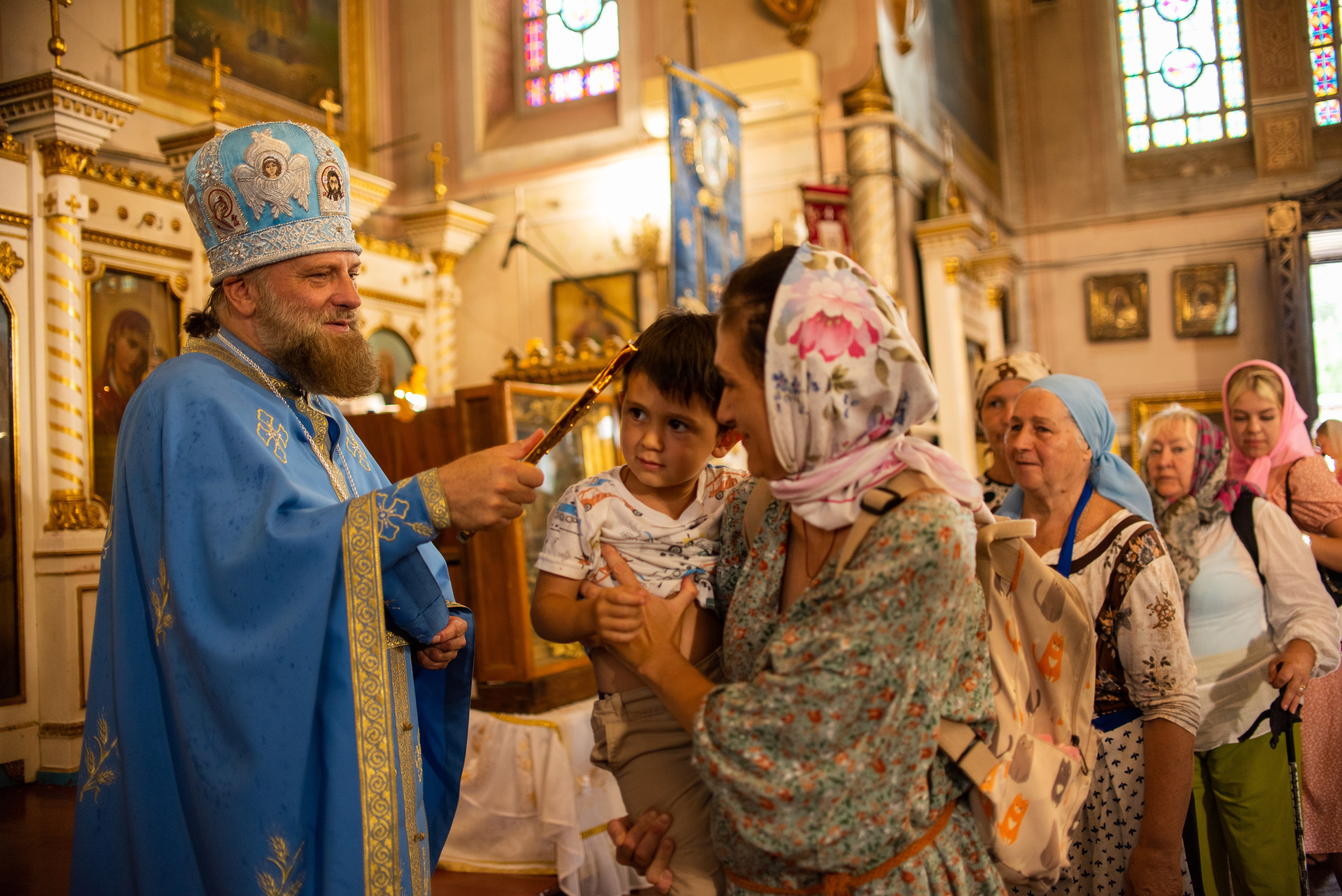 Празднование в честь явления иконы Пресвятой Богородицы в Казани 21.07.2023. Семейный и свадебный фотограф в Феодосии и Коктебеле