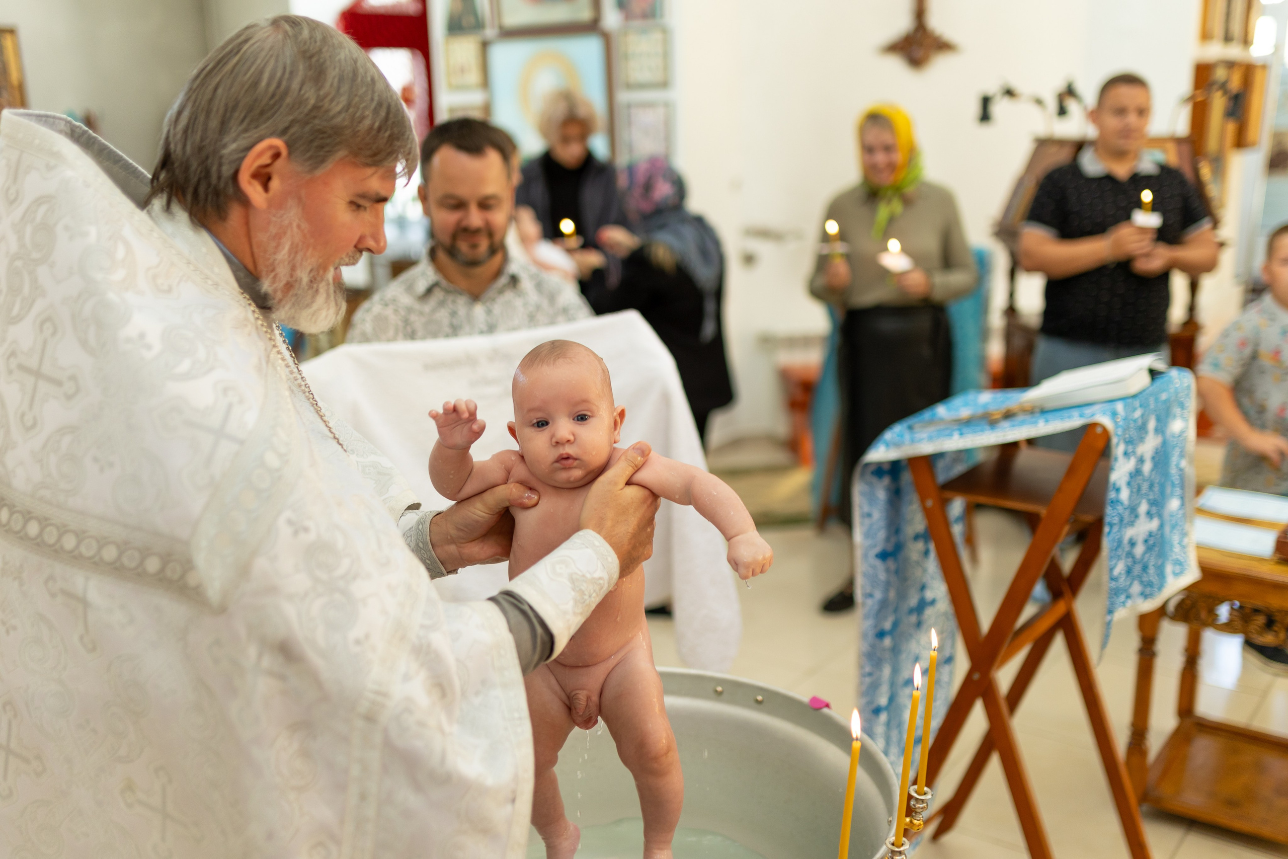 Крещение Артёма (все фото с таинсвта крещения). Фотограф новорожденных. Детский и семейный фотограф Марьяна Юдина