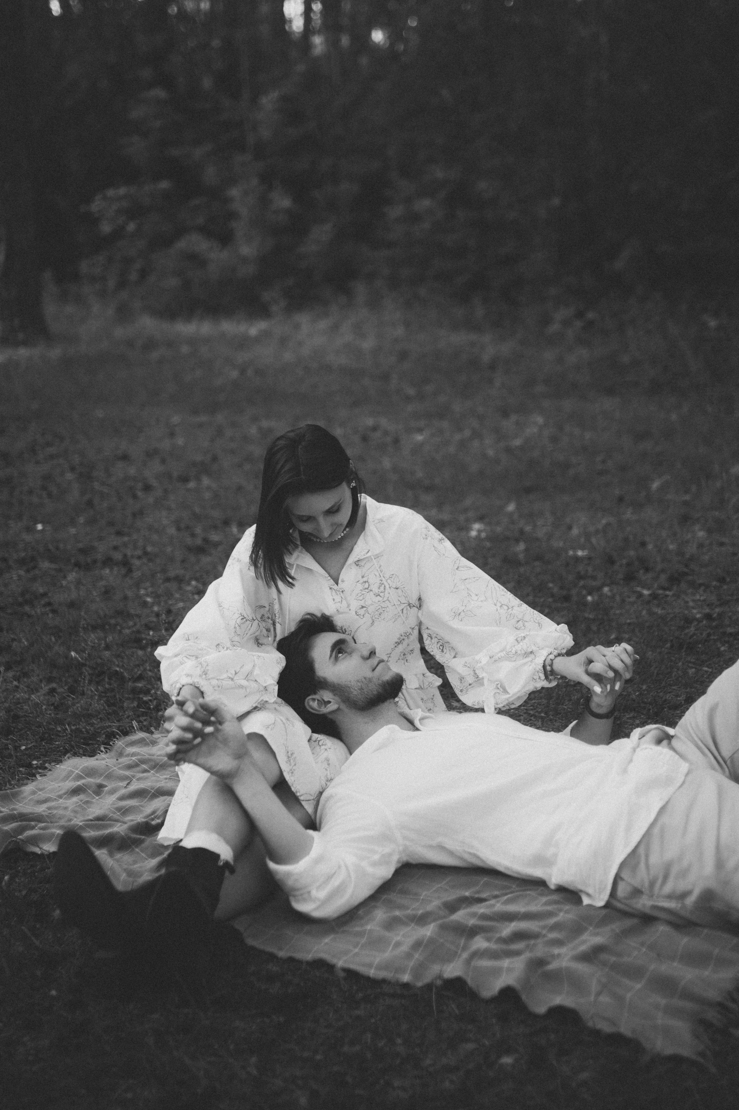 Фаниль и Вероника в лесу. Свадебный фотограф Казань