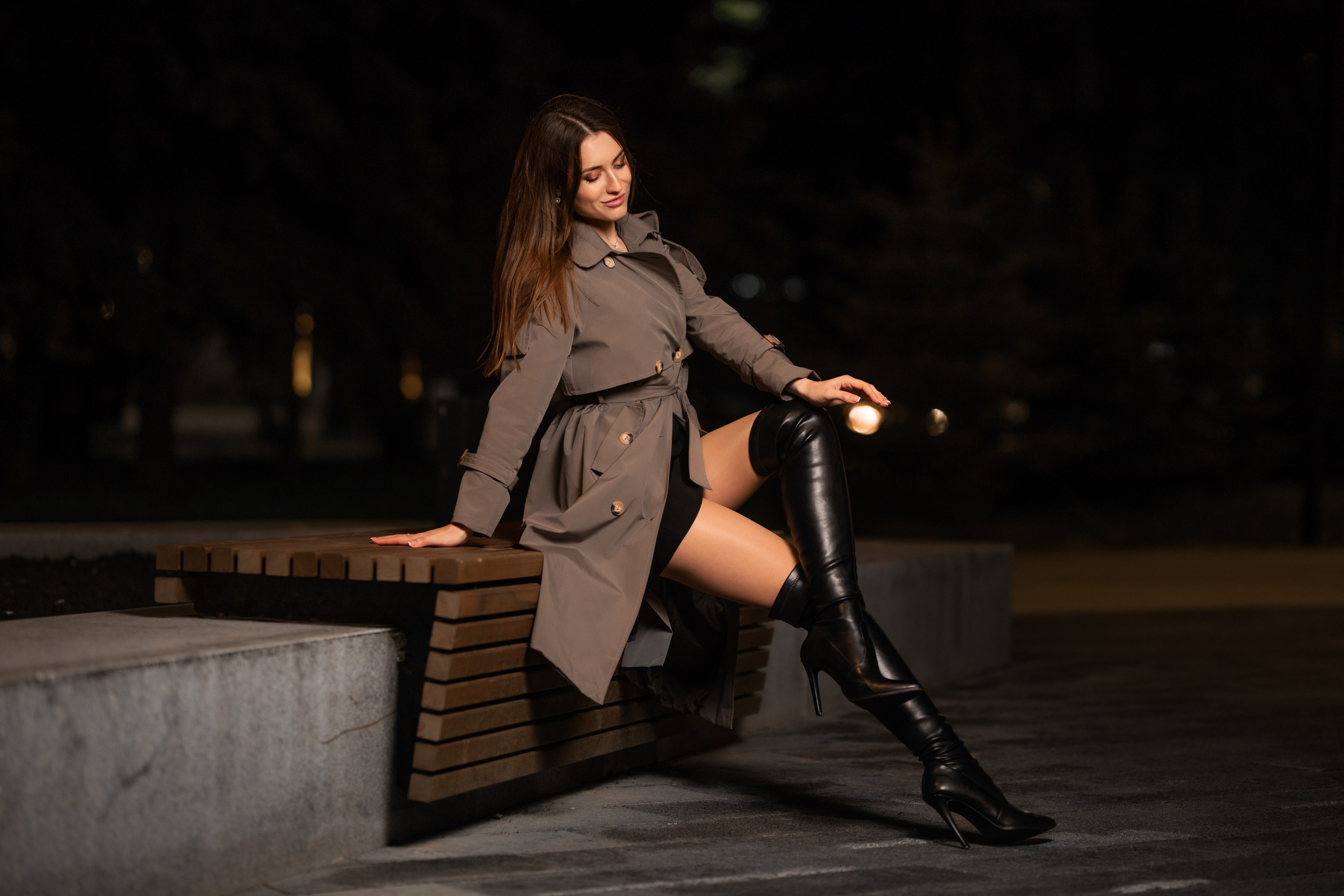 Вечерний уличный фотосет с Анастасией в формате для «себя»