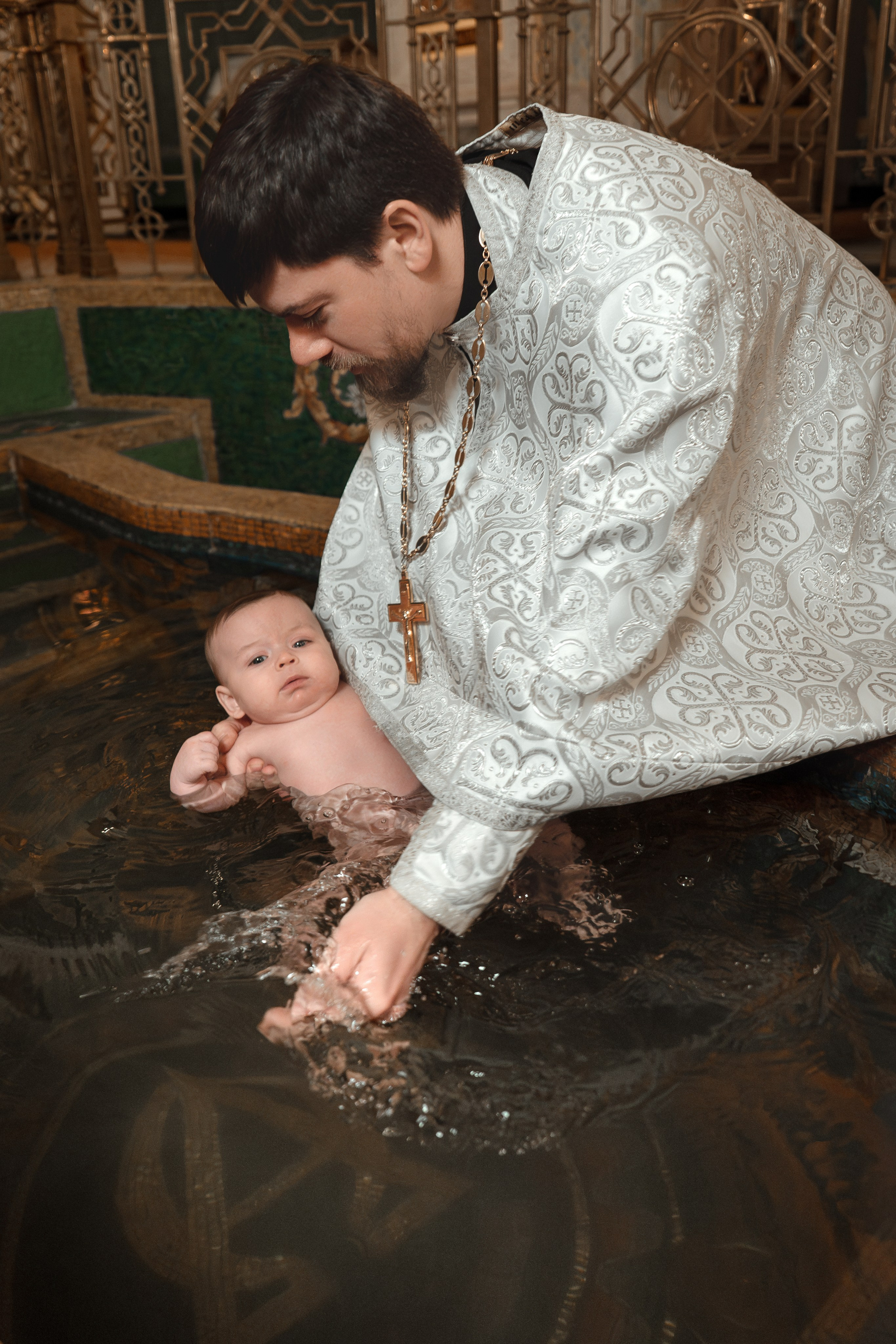 Фотограф на крещение в Сретенском монастыре 