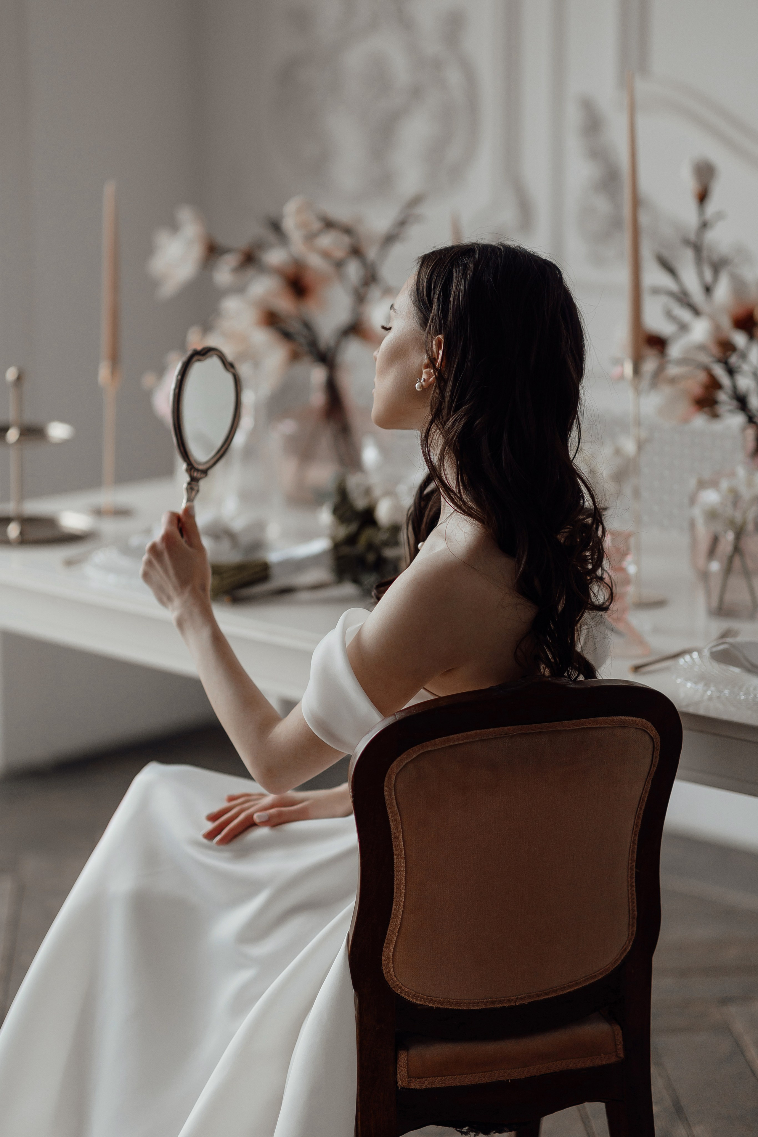 свадебная фотосессия в студии в Москве