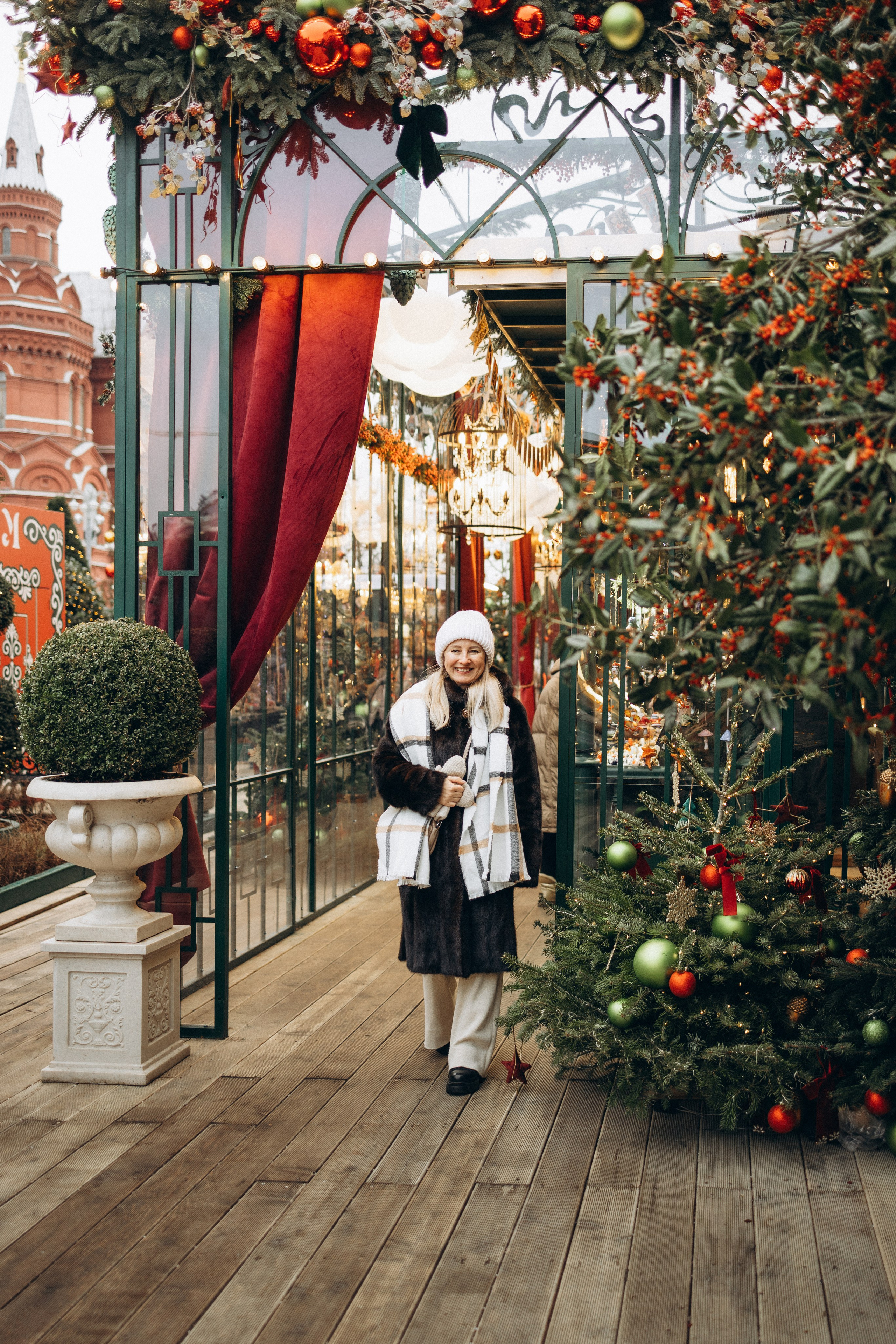 Зимняя прогулка Юлии. Фотограф lifestylе в Москве Пшеничная Анастасия
