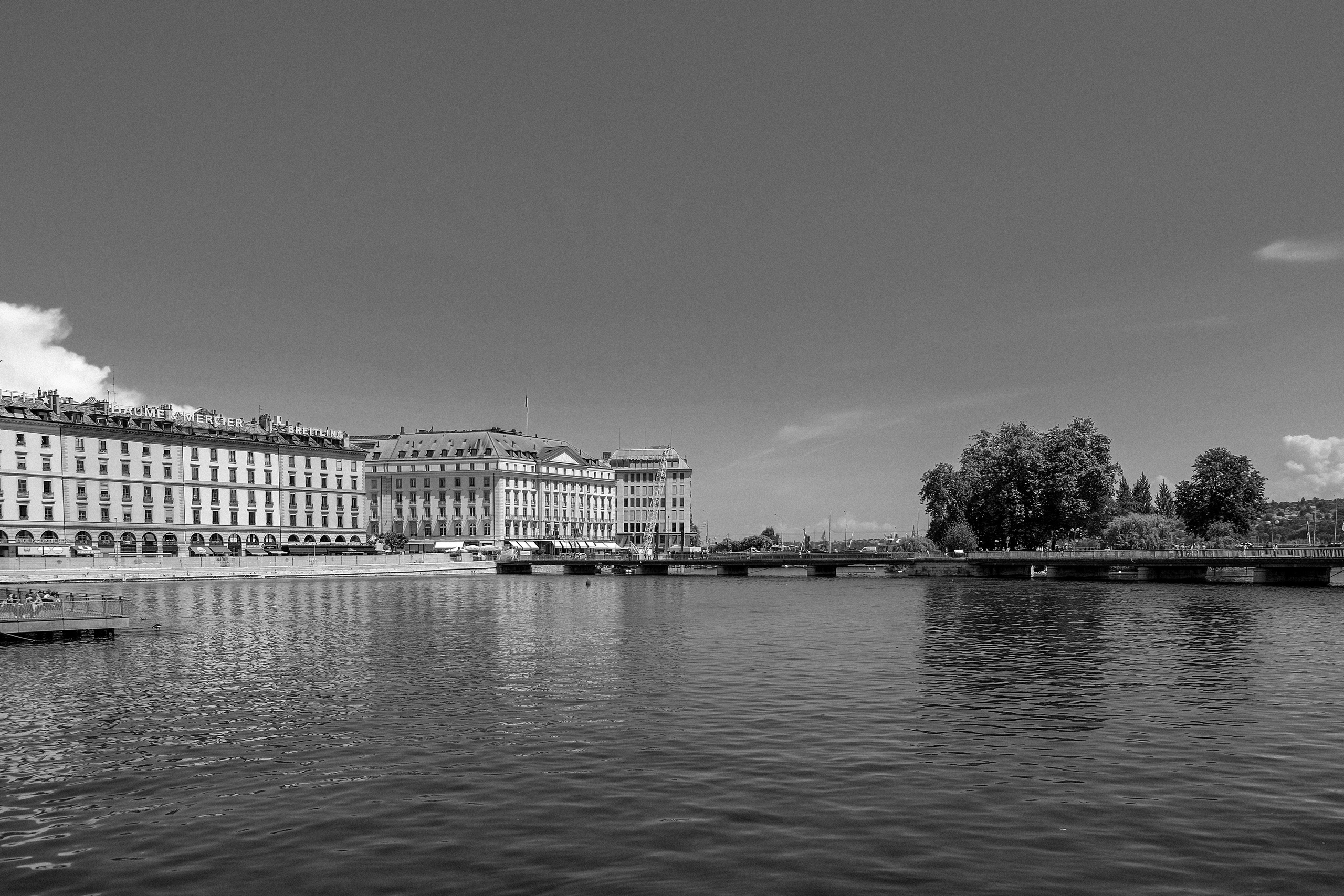 Женева. Фотограф Антон Швец — Монохромная реальность