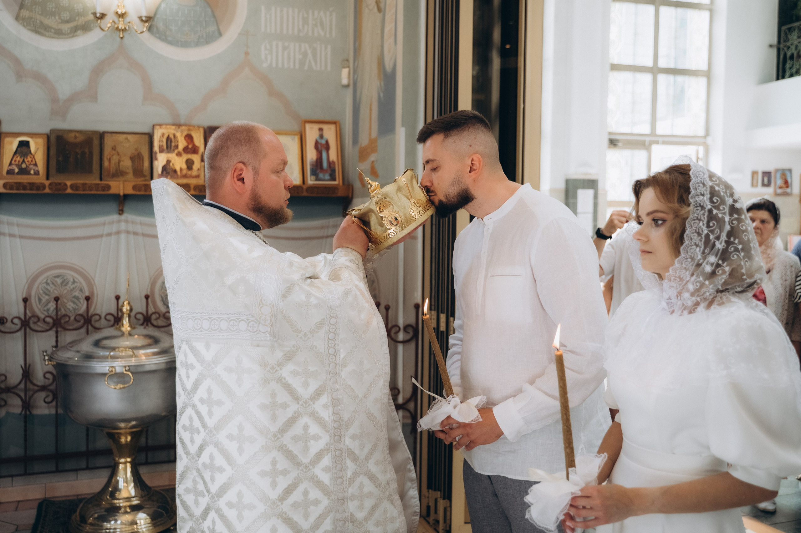 Венчание Сергей и Юлия (Дом милосердия). Семейный фотограф в Минске Дарья Дреко