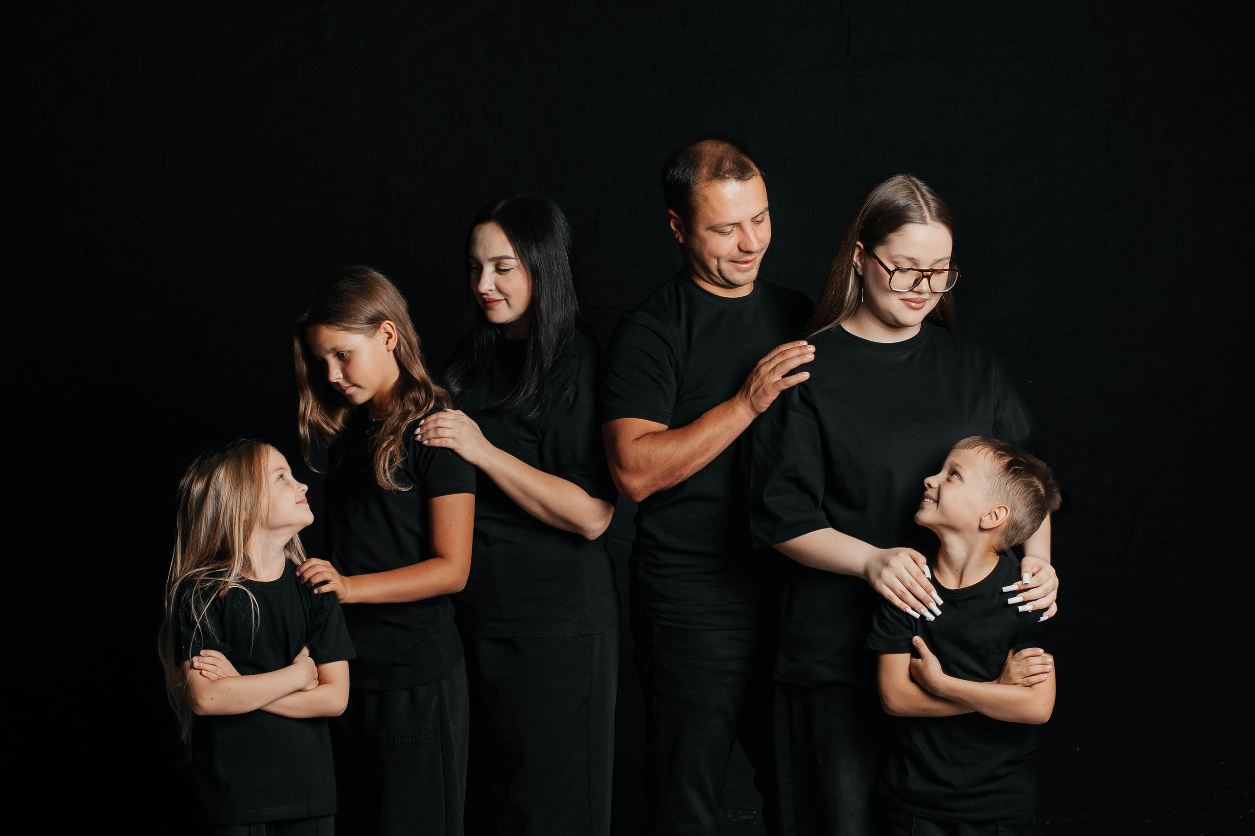 Семейная съёмка в студии. Свадебный и семейный фотограф г. Ярославль Савинская Анастасия