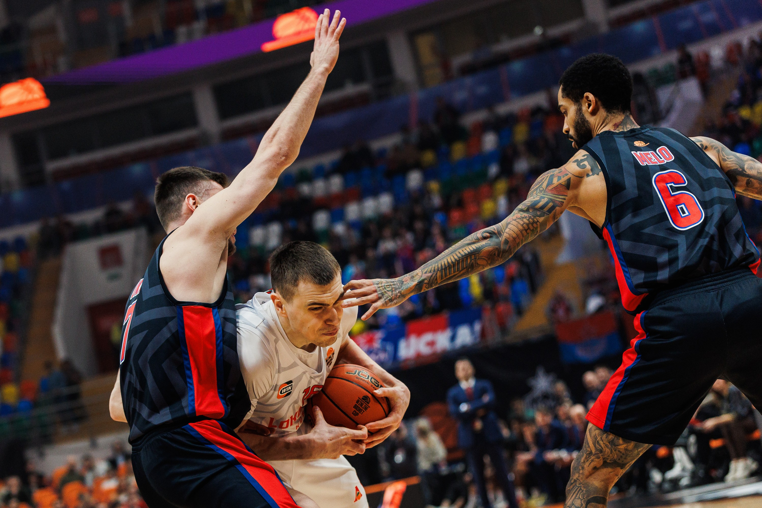 Winline Basket Cup CSKA — Lokomotiv-Luban. Photographer Danil Aykin