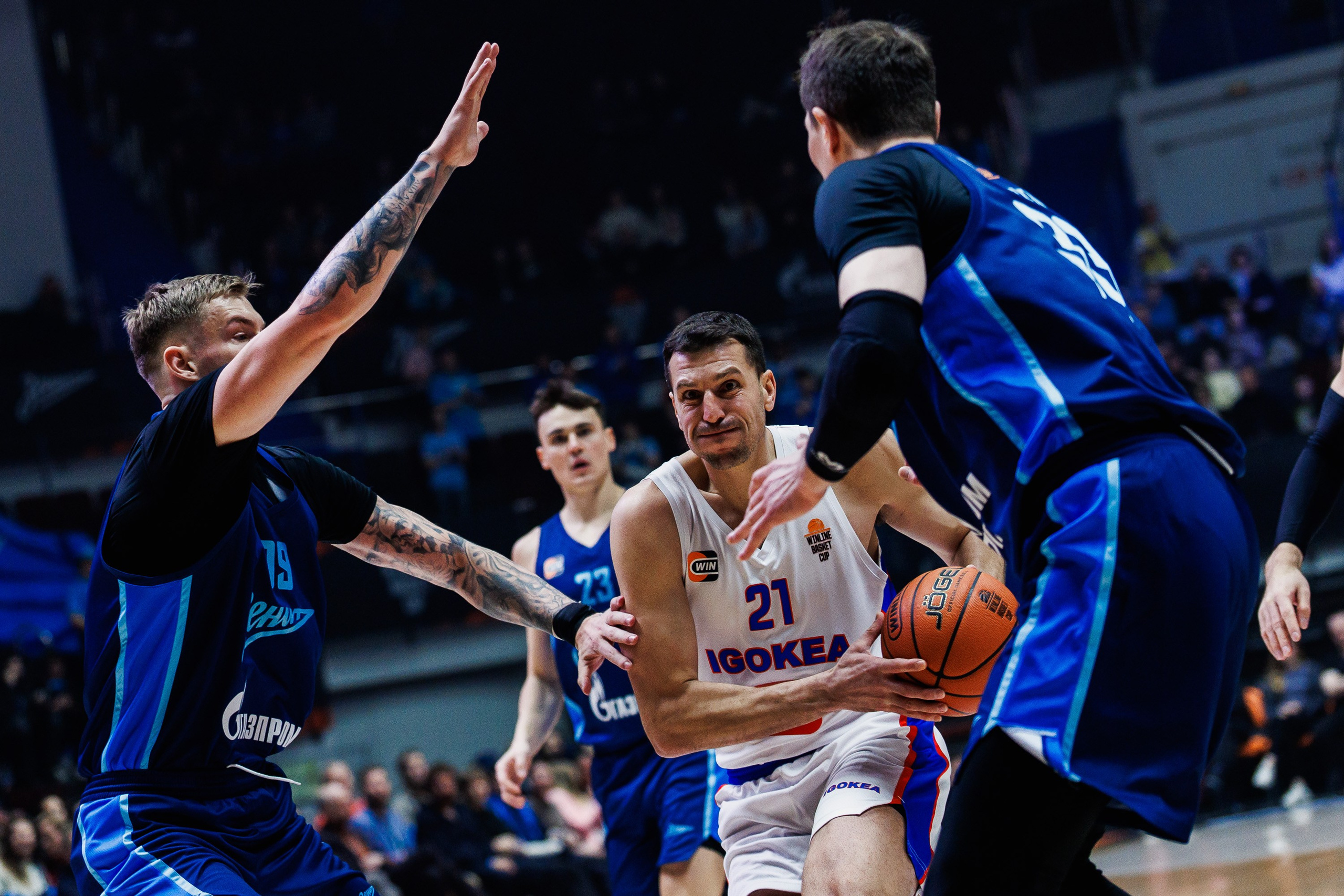 Winline Basket Cup Zenit — Igokea. Photographer Danil Aykin