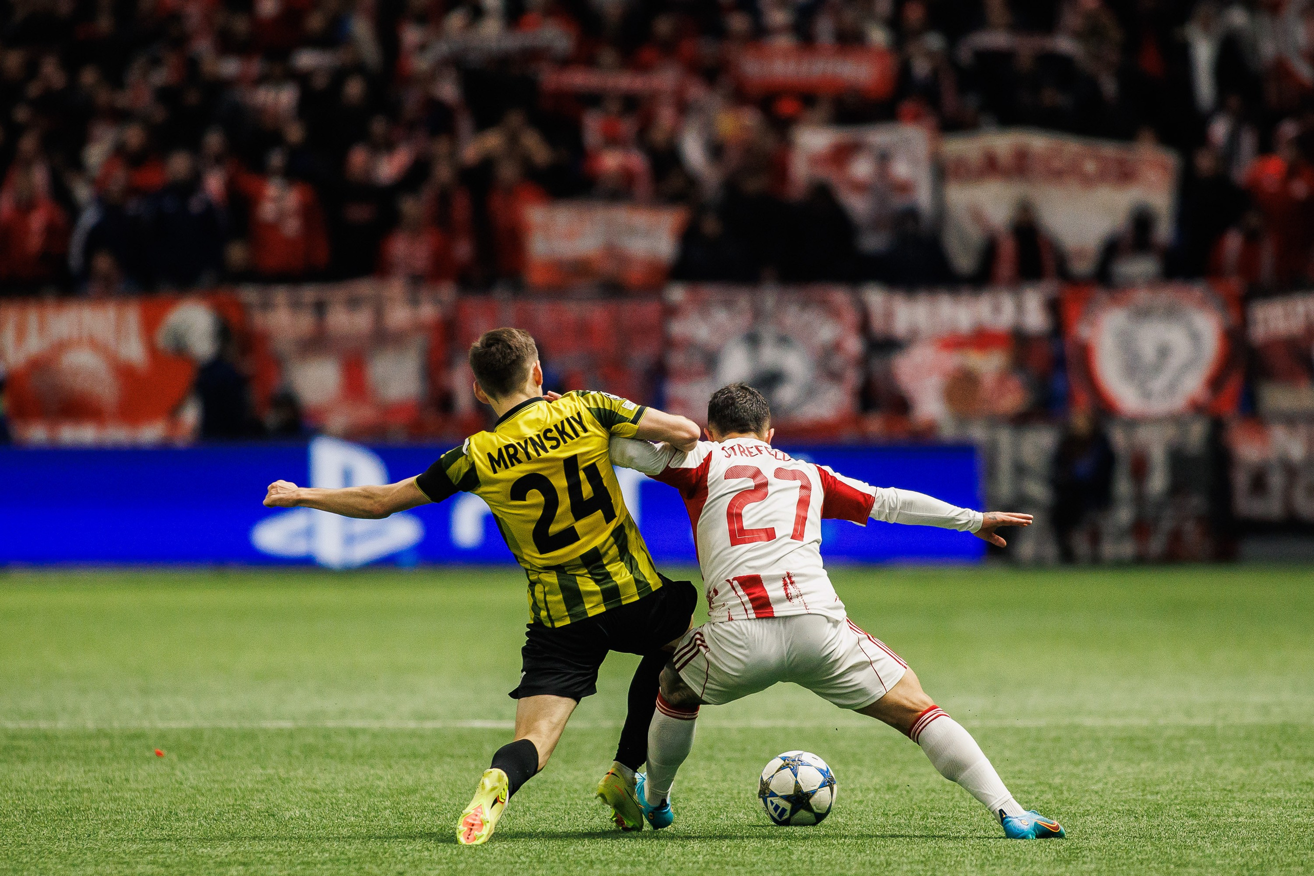 UEFA Champions League 25/26 Kairat — Olympiacos. Photographer Danil Aykin