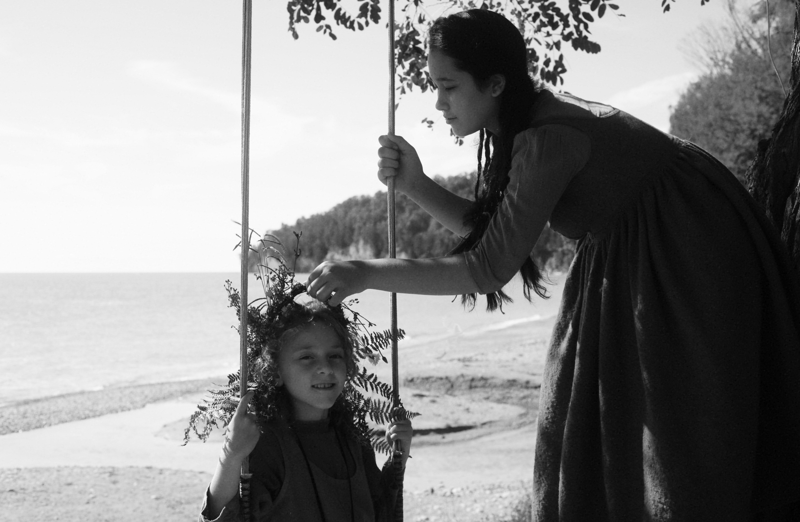 Кинематографическая съемка. Старик и дети. Ekaterina Beridze