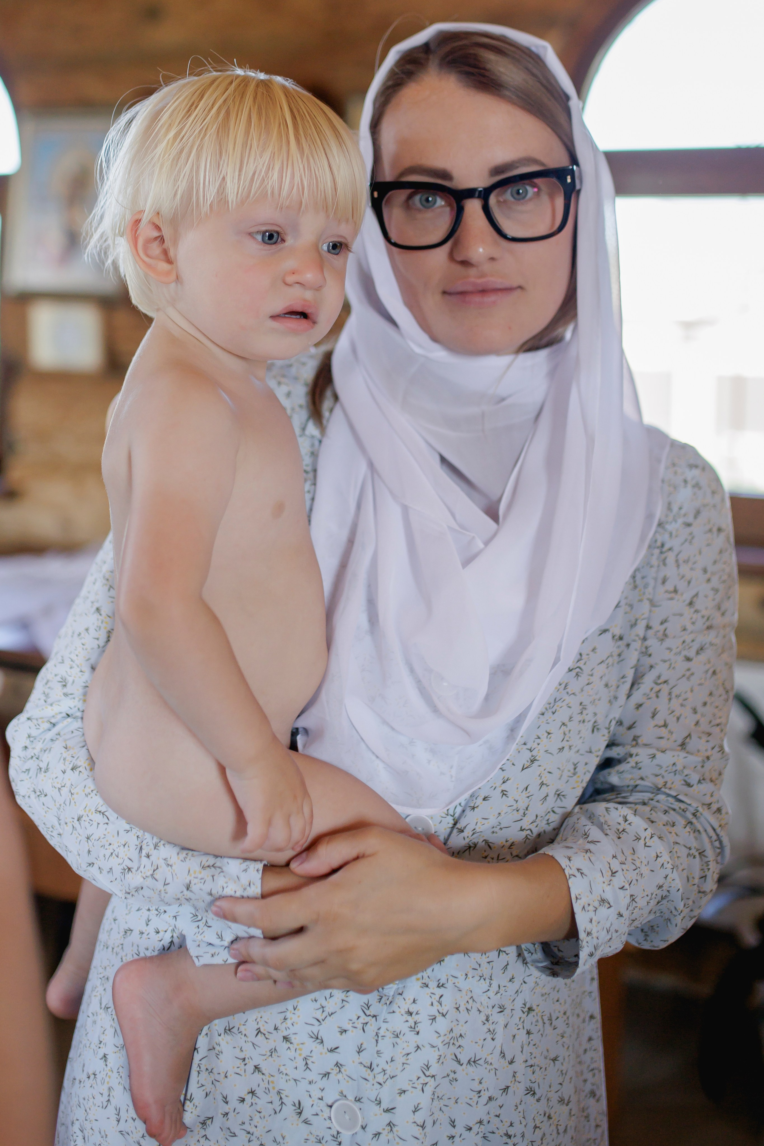 Сьемка Таинства Крещения. Семейный и детский фотограф в Рязани Васюгова Мария