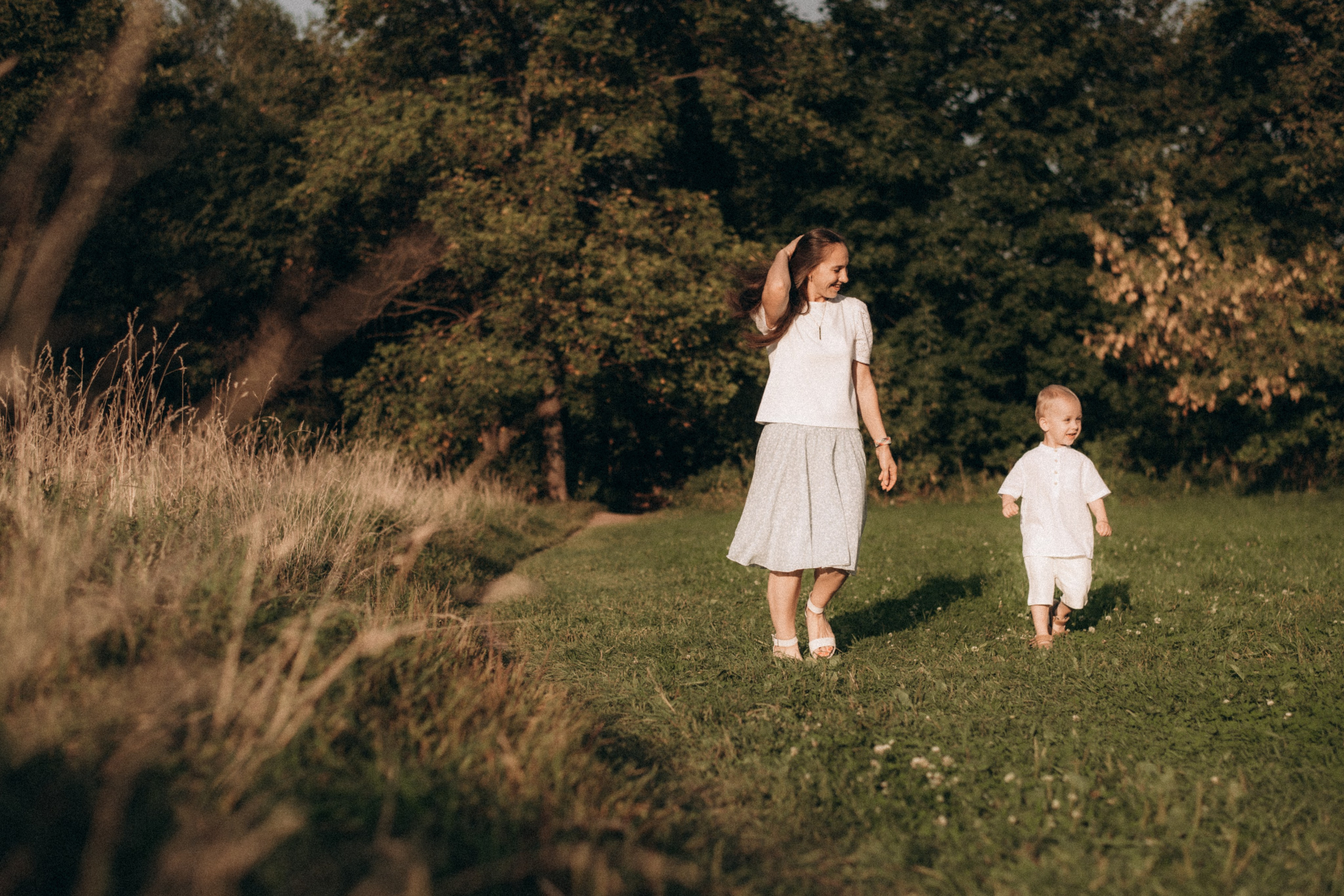 Семейная фотосессия на закате, Коломенский парк