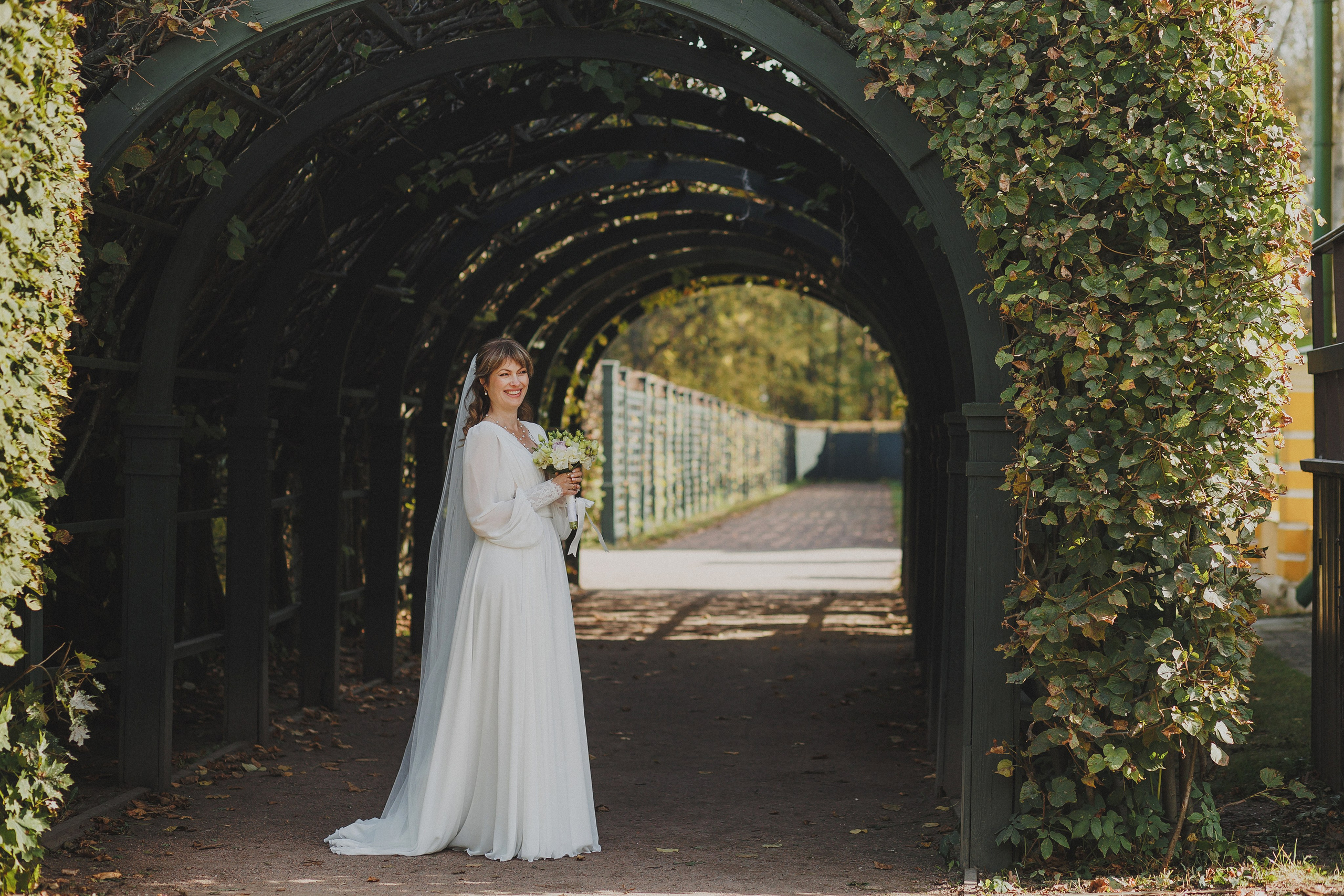 Свадебная фотосессия в Кусково. Фотограф в Москве и Люберцах Анна Ушакова
