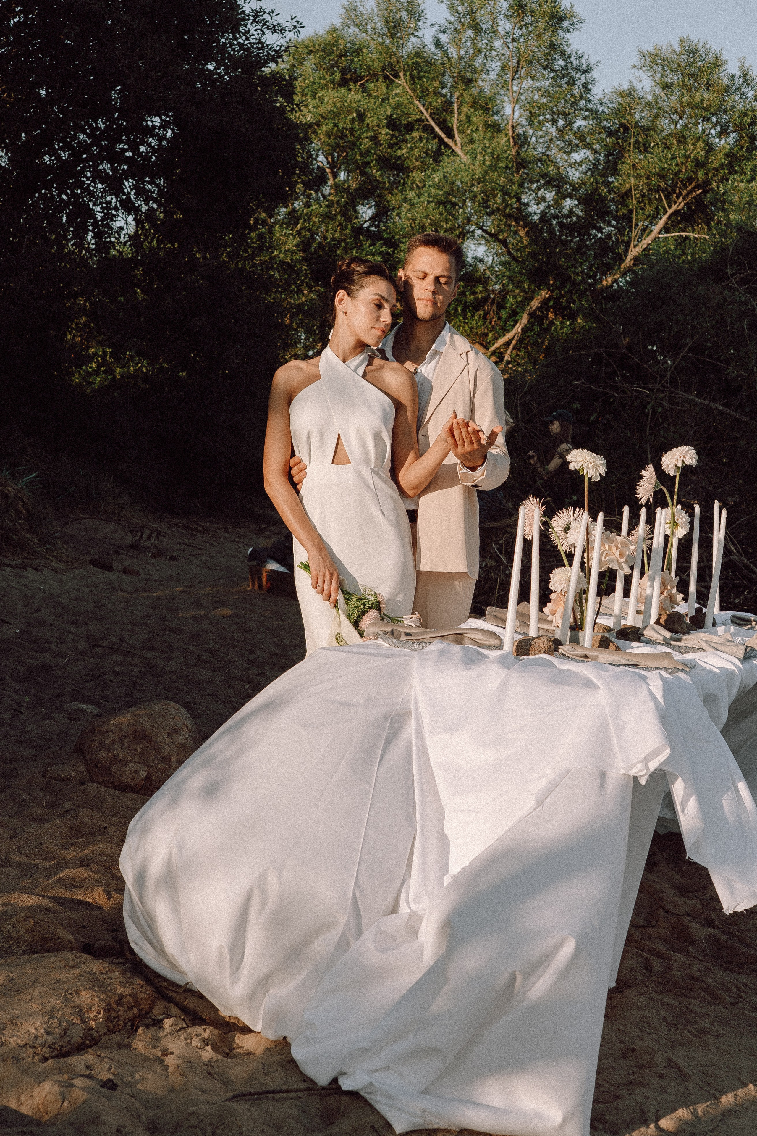 СВАДЕБНАЯ ФОТОСЕССИЯ ВЫЕЗДНОЙ ЦЕРЕМОНИИ (ФИНСКИЙ ЗАЛИВ). Профессиональный фотограф, Санкт-Петербург — Виктория Богомолова