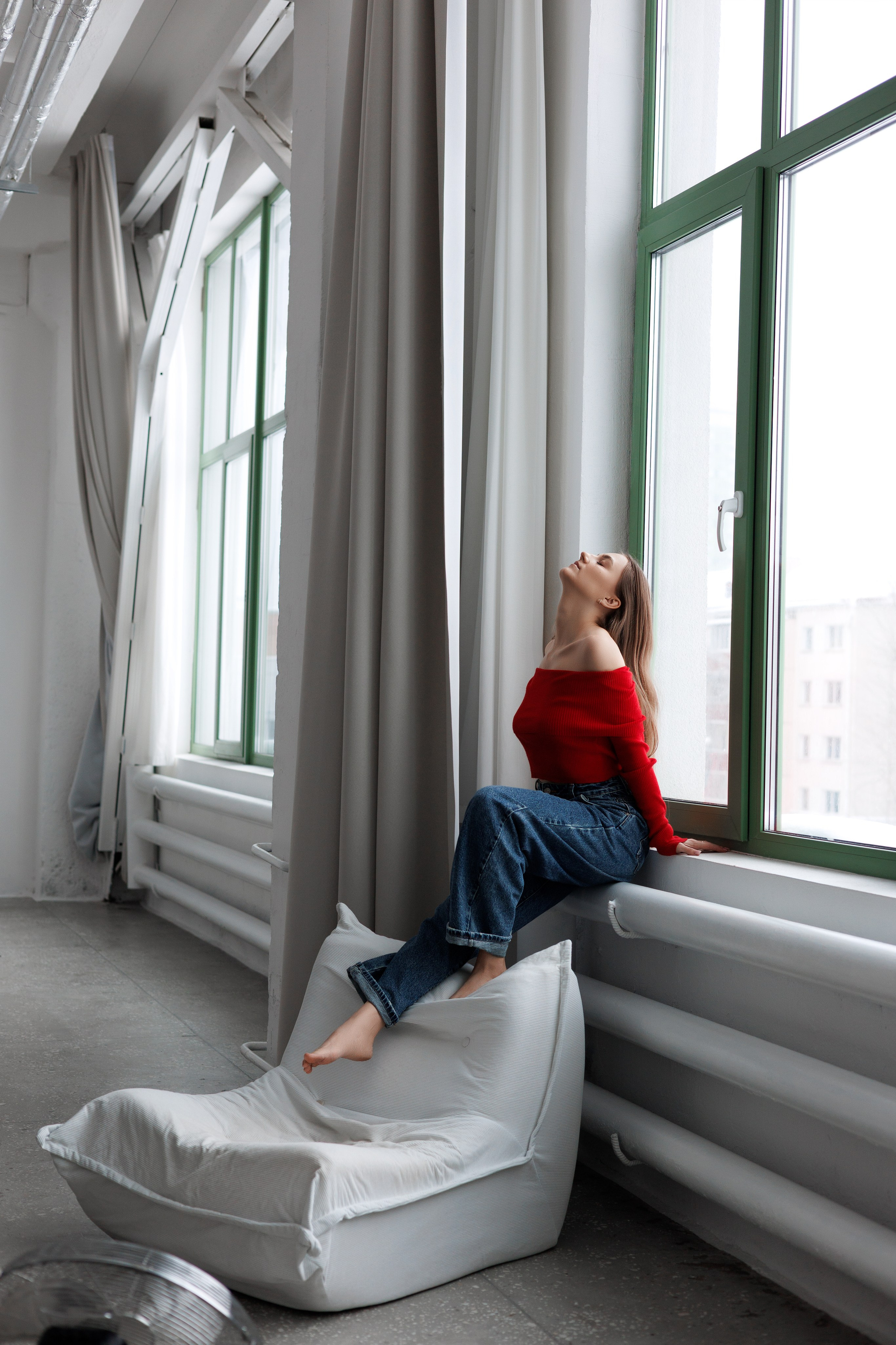 Женский портрет в студии. Фотограф Минск