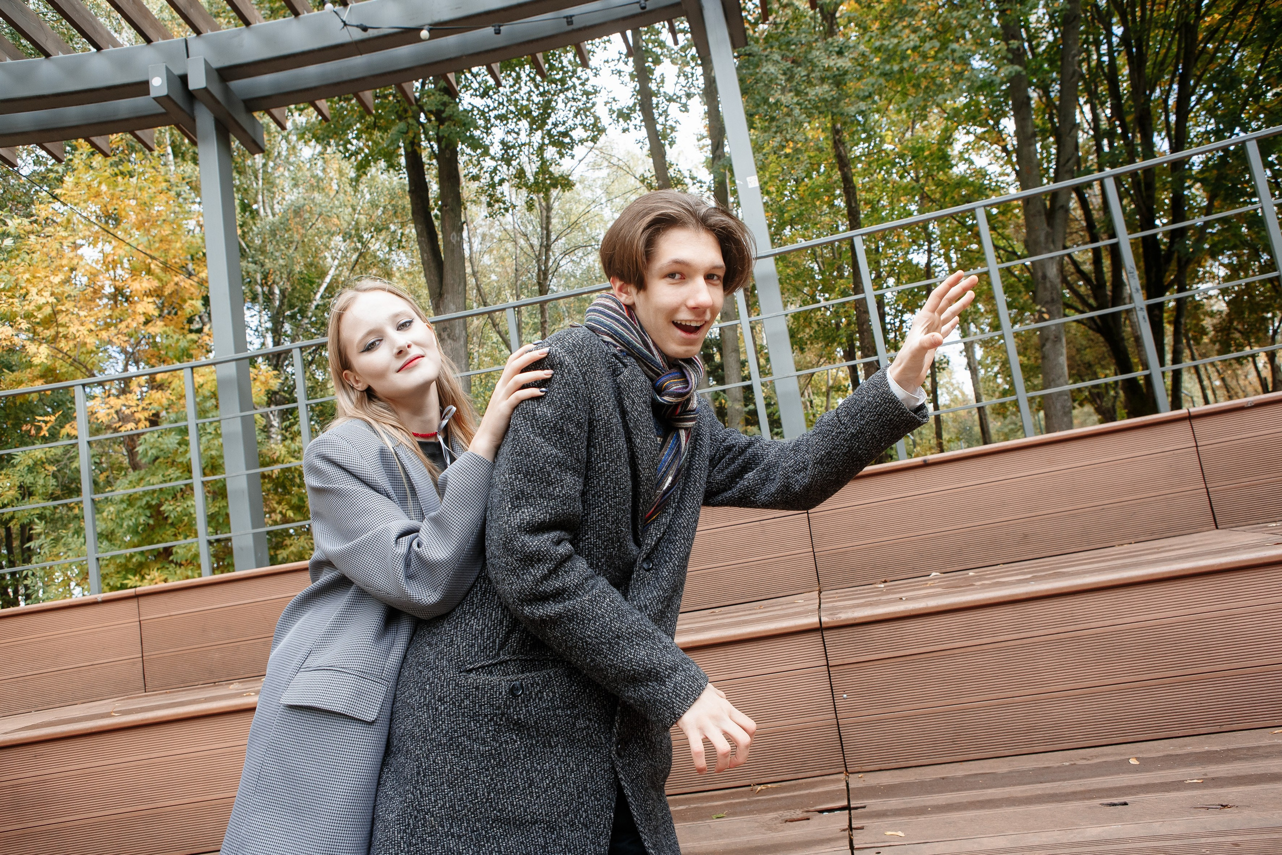 Осень Гимназия 12 11 А 2023. Свадебный и портретный Фотограф в Липецке Дмитрий Котюков