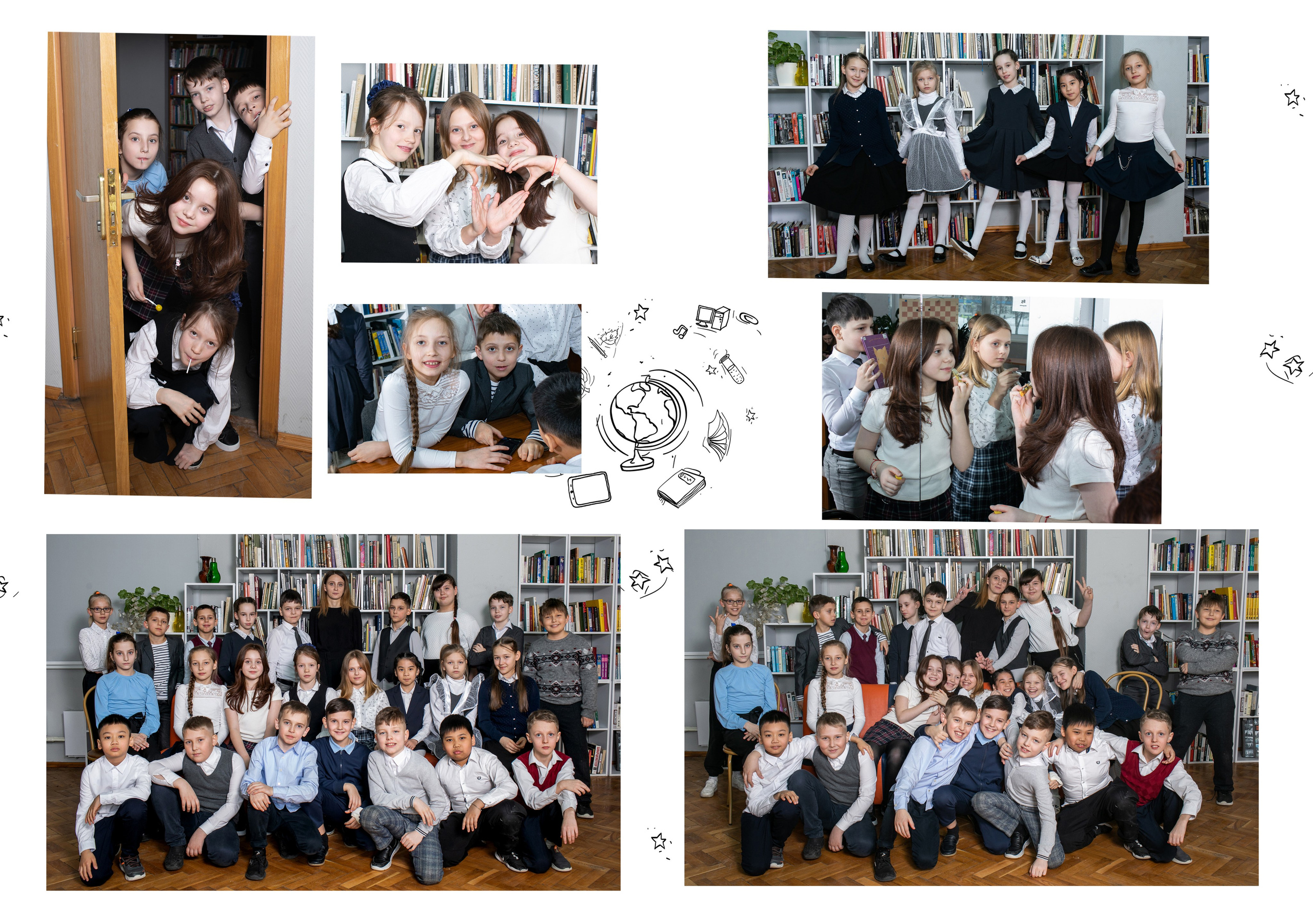 4 класс " Переменка» 20×30 многостраничный с типографскими страницами 3500. Art photographer Nino