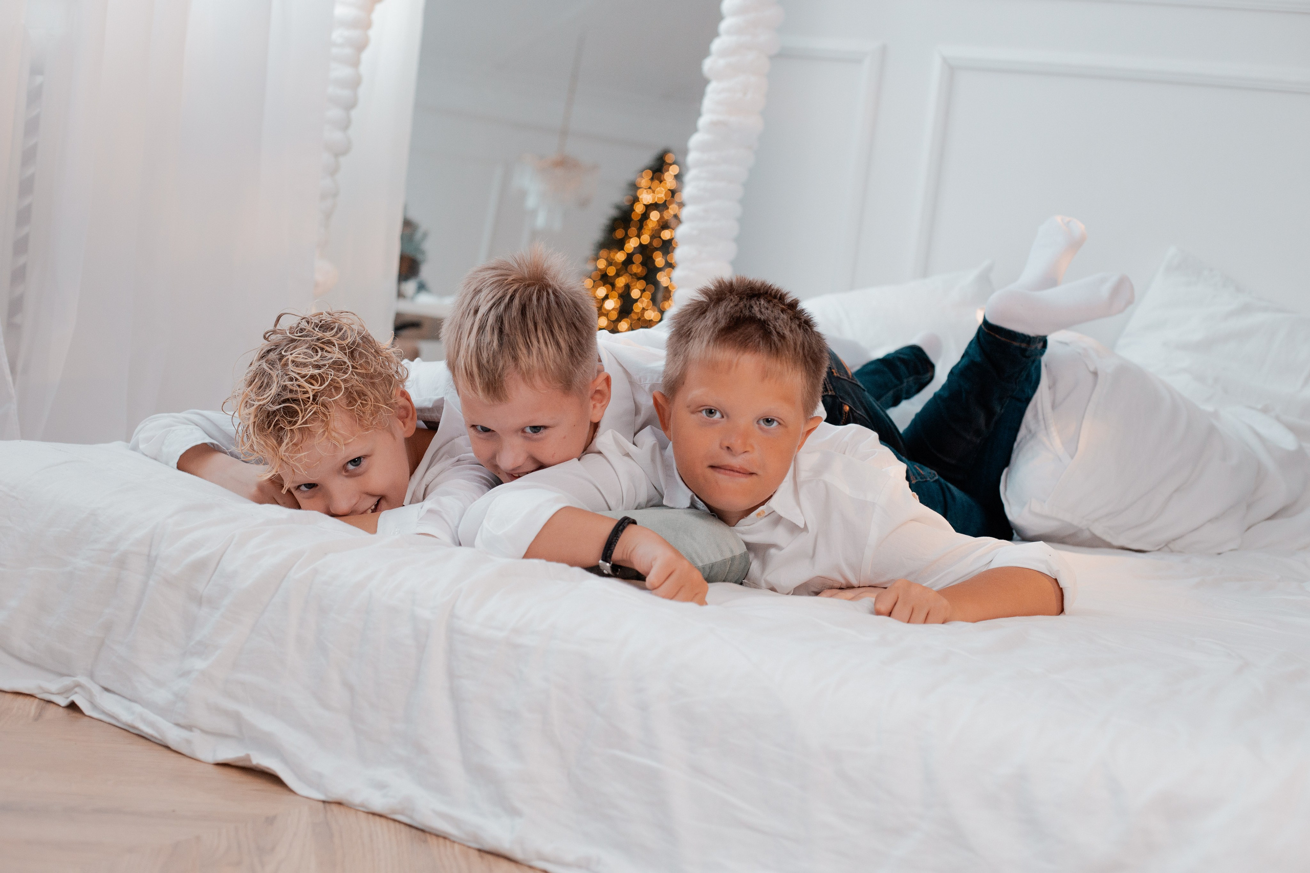 Инна с семьёй