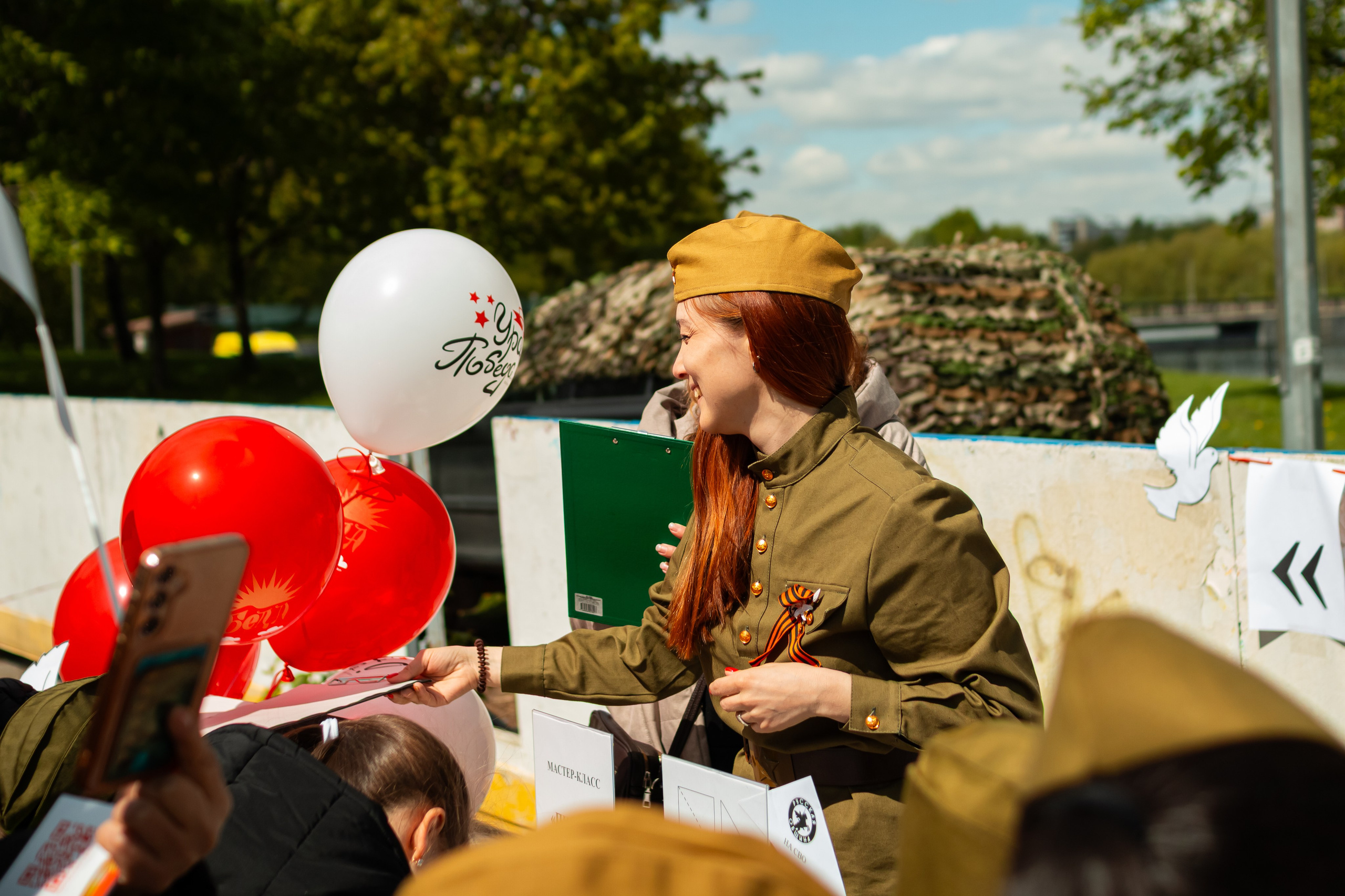 Репортаж с 9 мая 2025 года, День Победы! ВАО Москва. Фотограф Илья Варакин