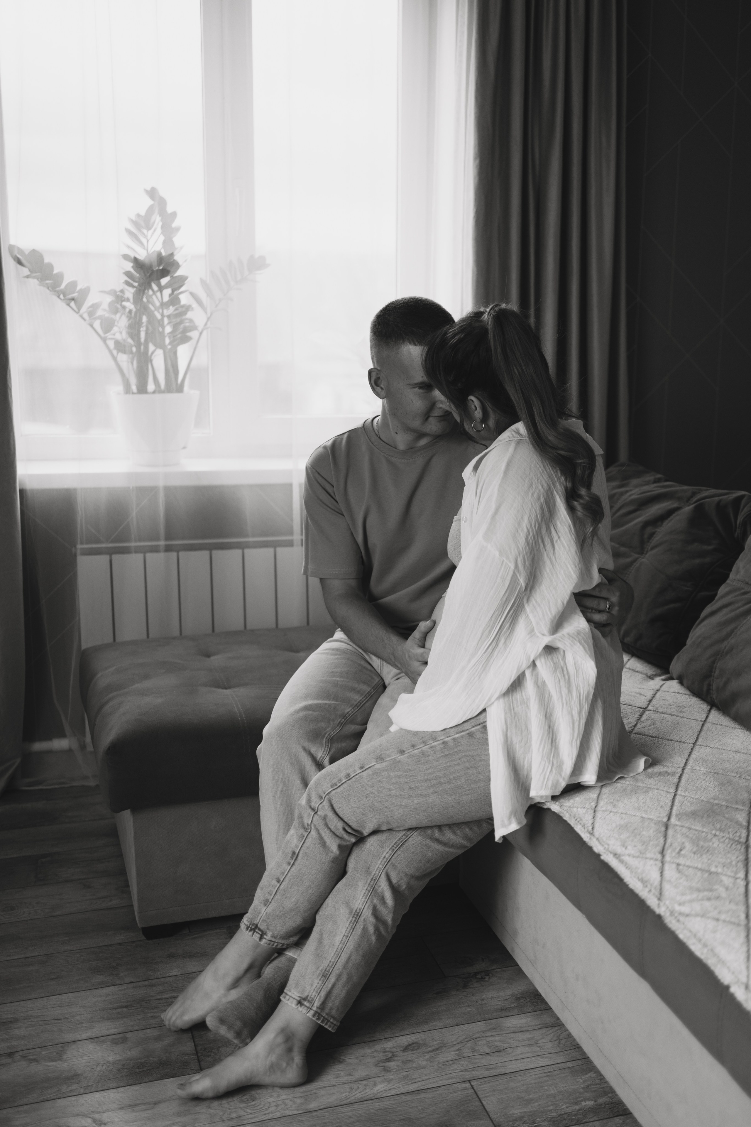 Ленара и Александр. В ожидании. Фотограф Айгуль Габсаматова Октябрьский