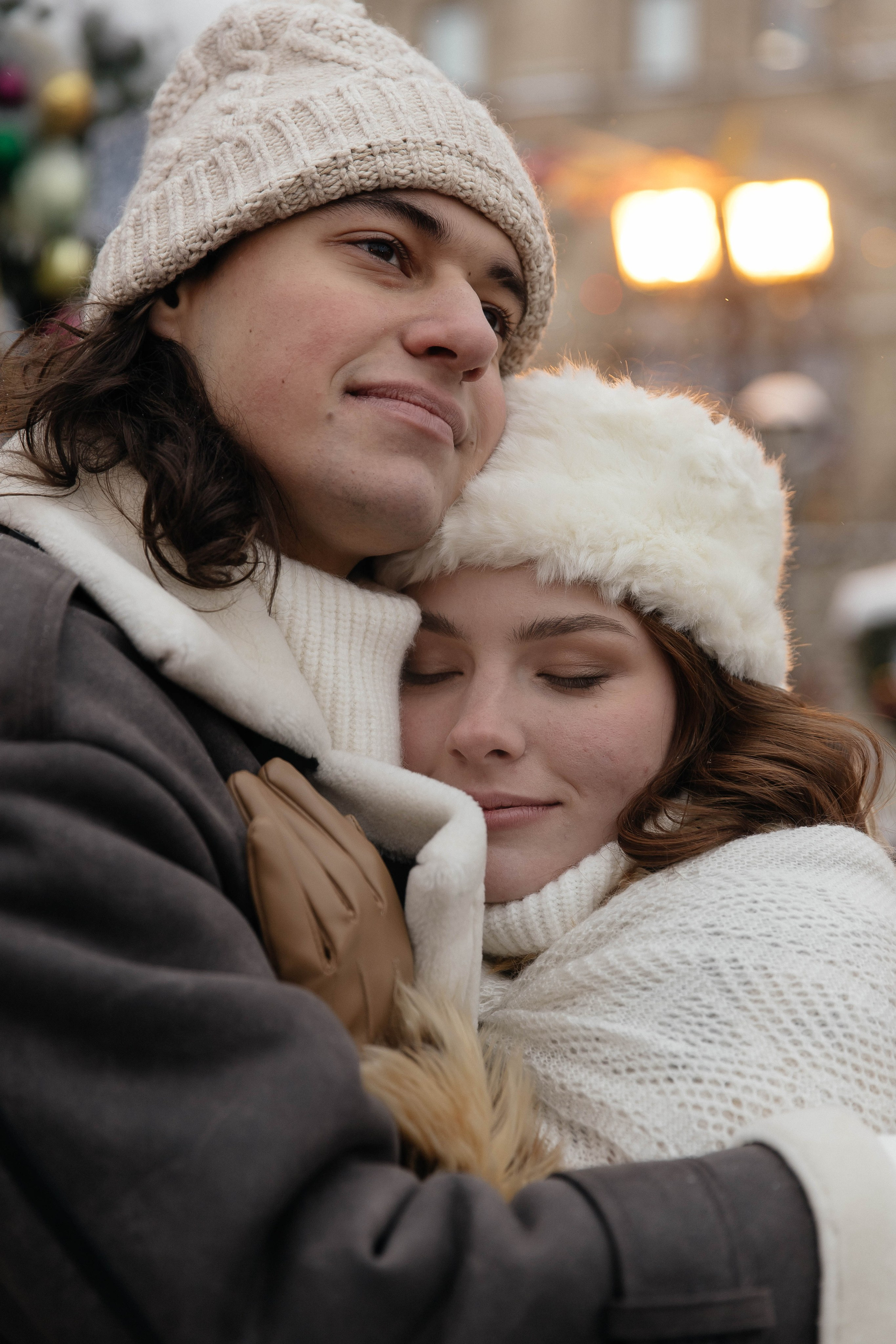 Зимняя история любви. Фотограф индивидуальных женских портретов и LOVEstory в Москве