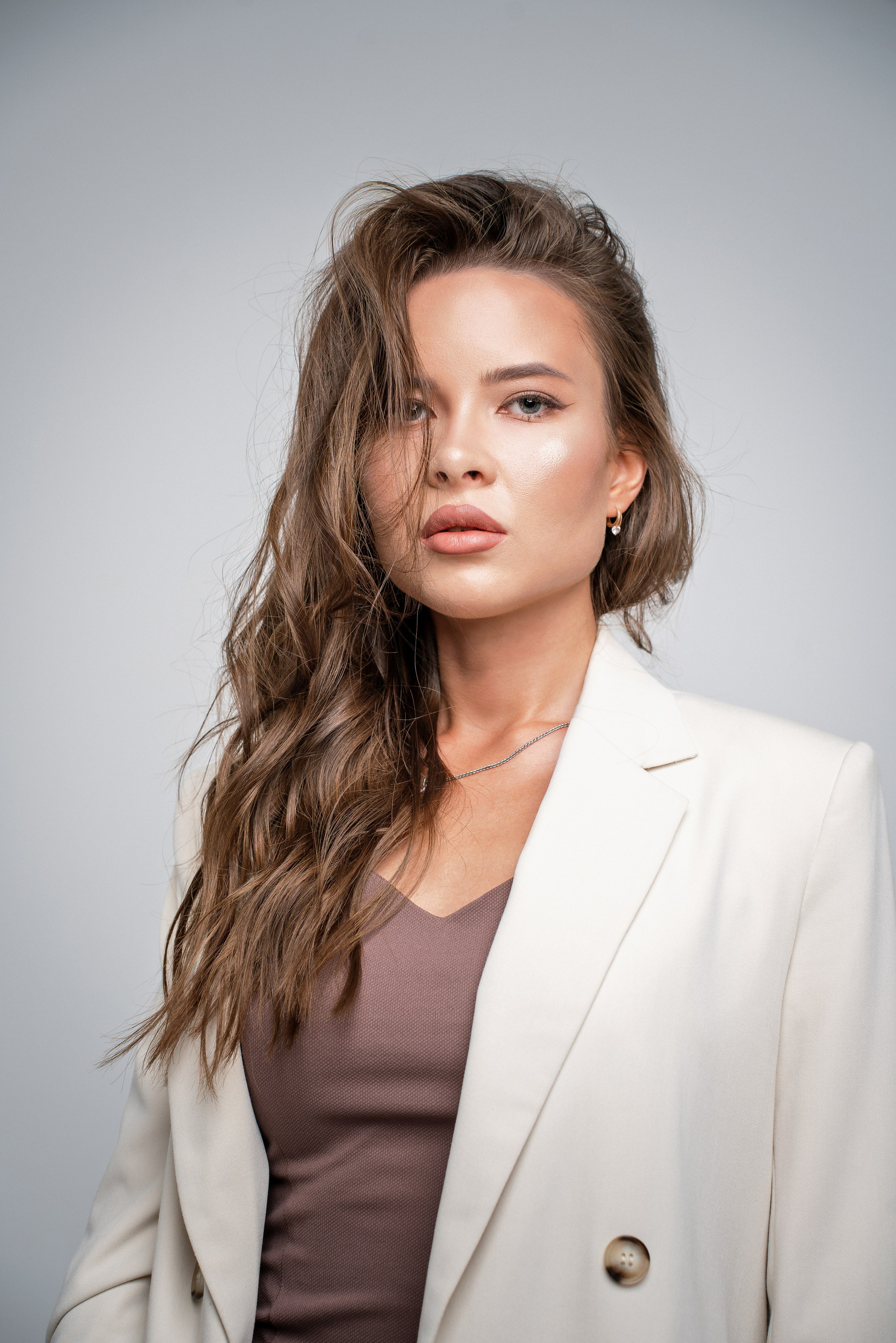 Женская фотосессия в фотостудии