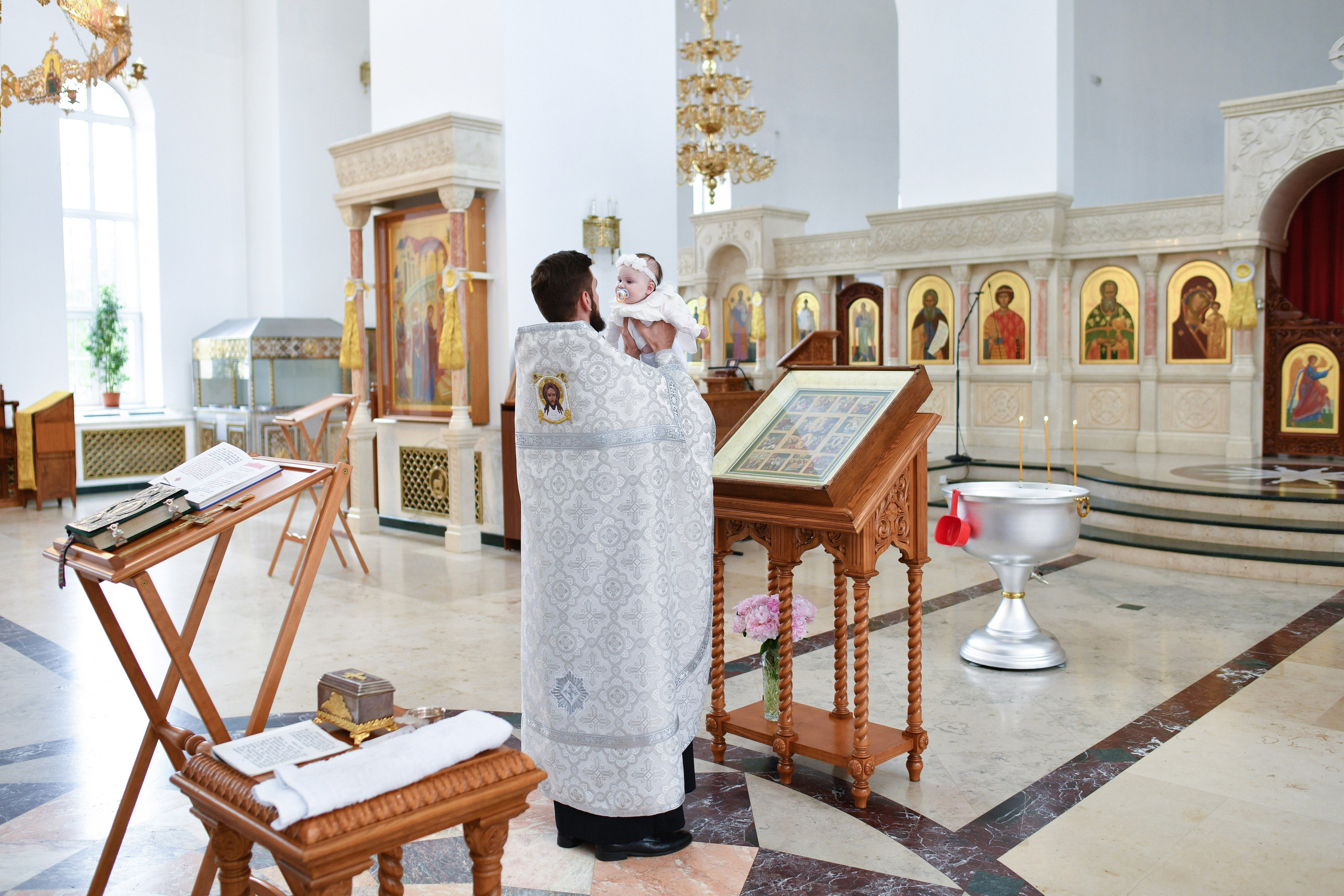 Крещение Александры. Свадебный и портретный фотограф в Москве Галина Борисова