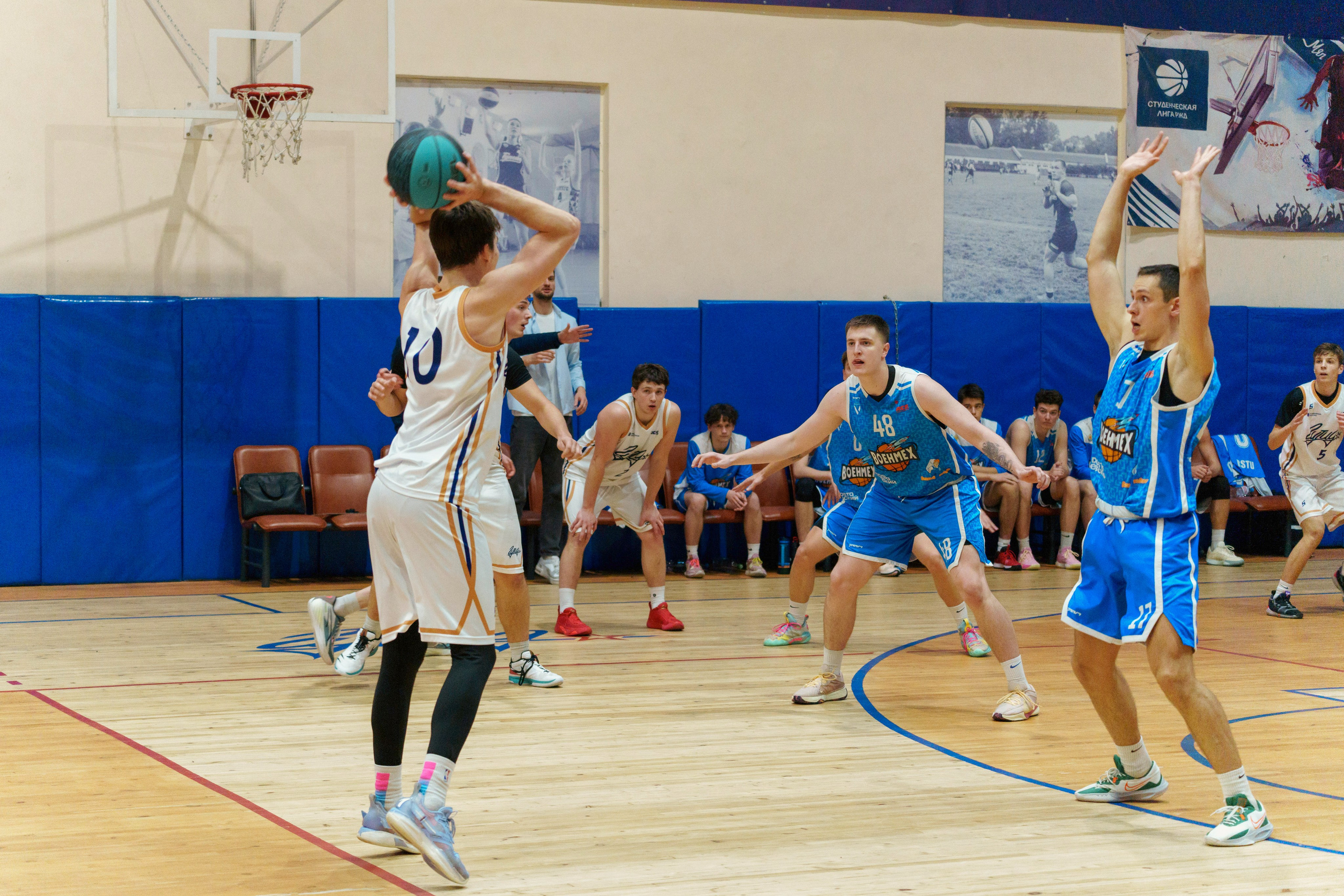 Баскетбол ГУТИД и ВОЕНМЕХ. Фотограф в Санкт-Петербурге Ибрагимова Алина