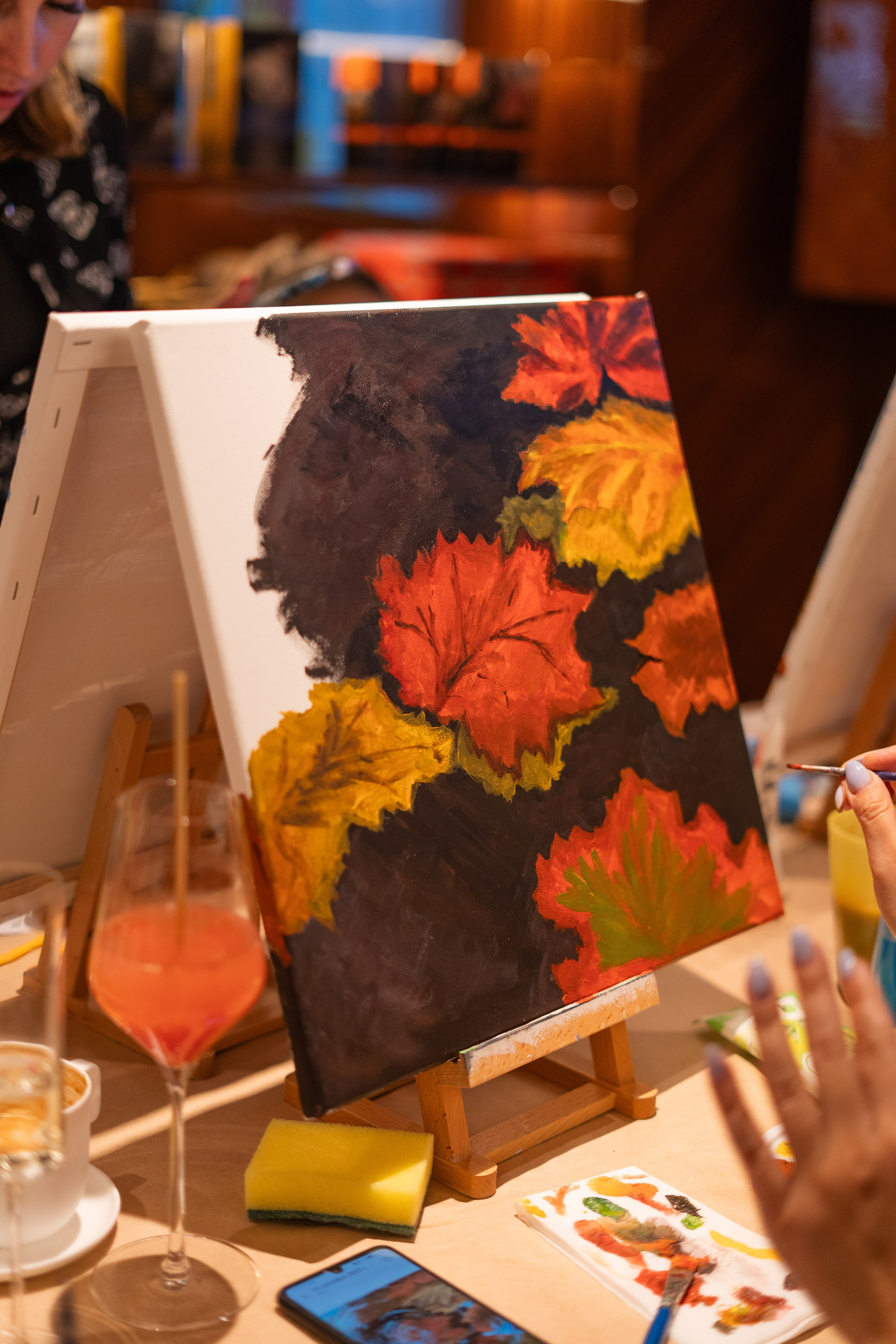 Корпоратив Teach Me Art 3. Портретный фотограф в Москве и Санкт-Петербурге Арина Чех