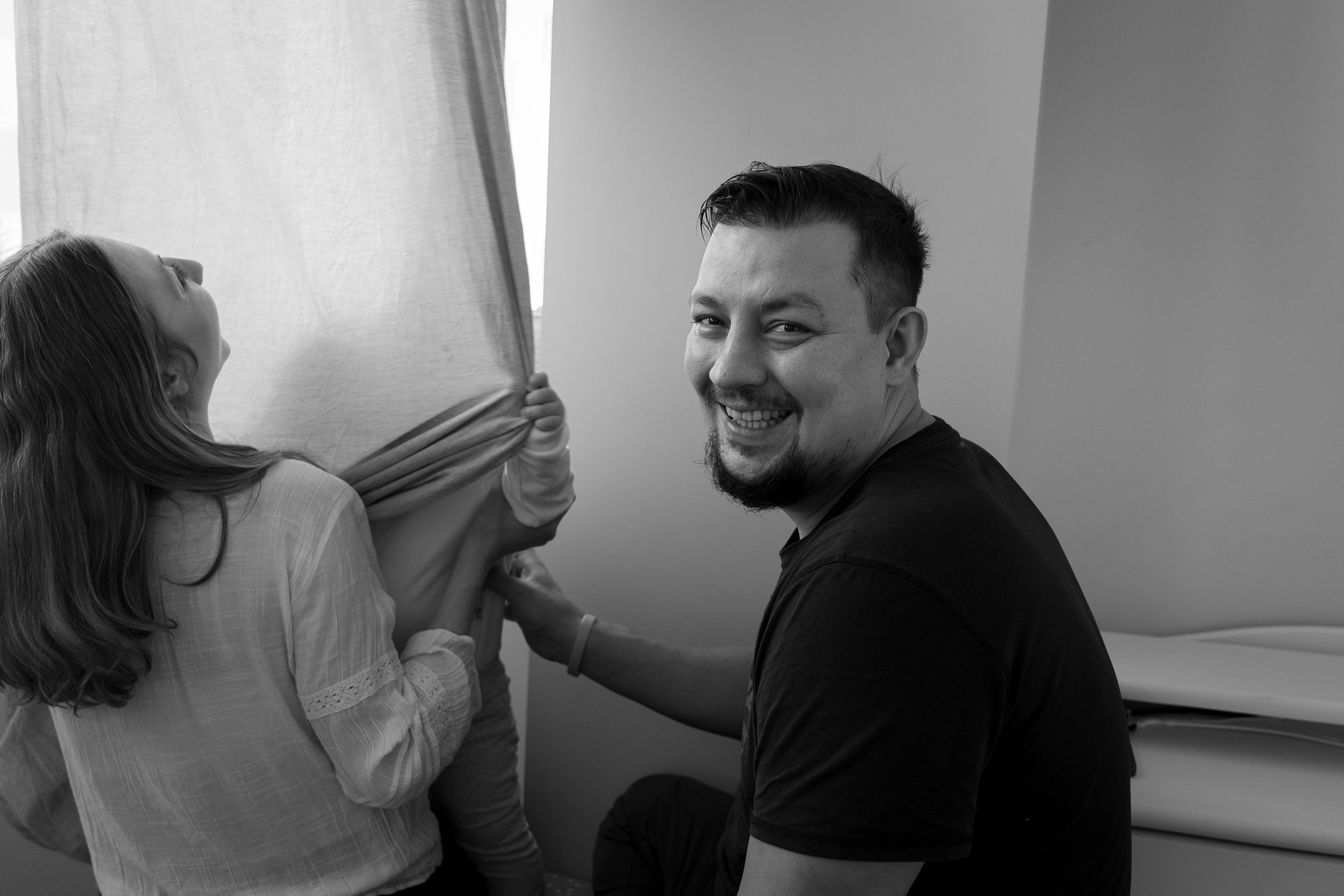 Семья Оли и Владимира (съемка в квартире). Екатерина Мишина творческий фотограф в Самаре