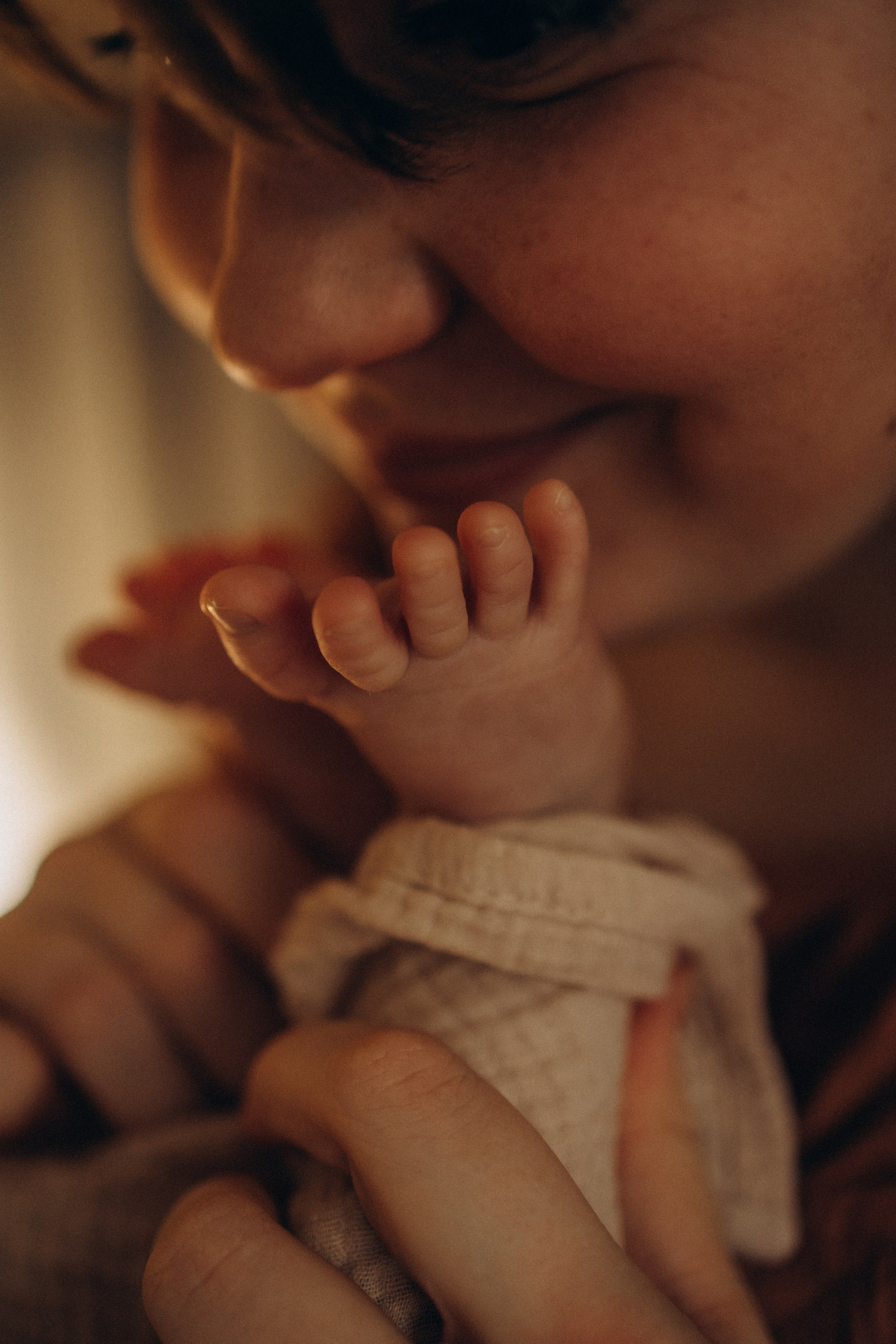 Домашняя фотосессия новорожденного (newborn). Семейный фотограф Москва Юлиана Фетисова