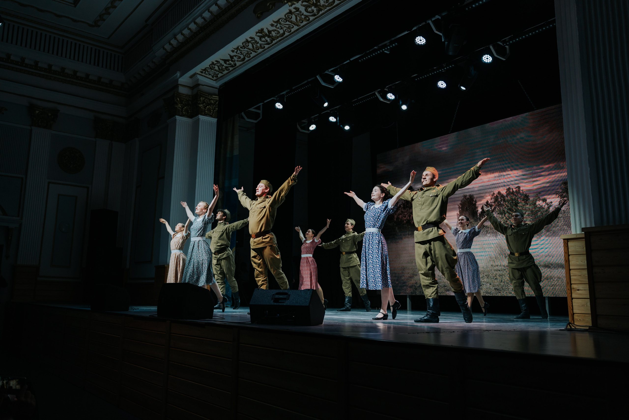 Концерт к 9 мая. Репортажный фотограф Красноярск