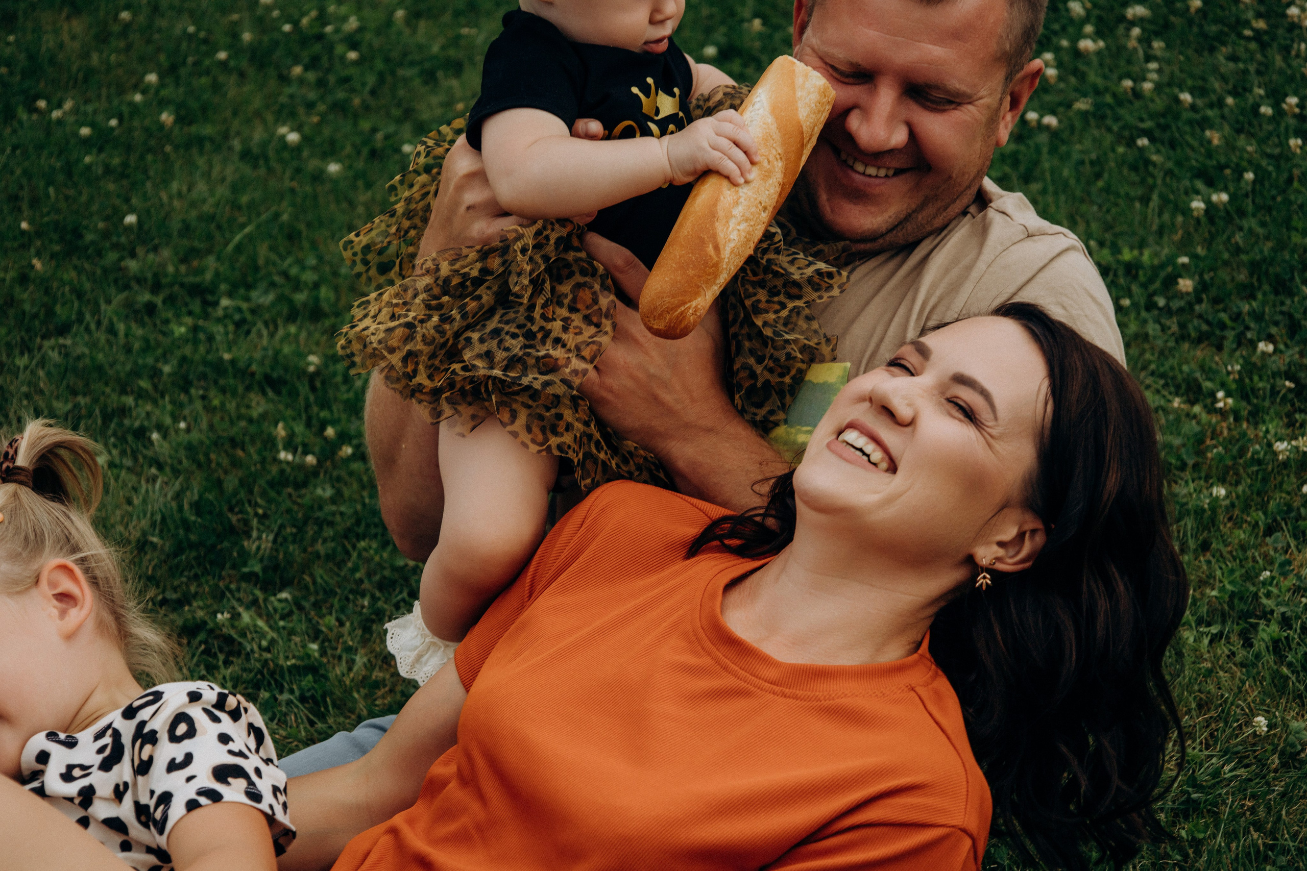 Хрустящие батоны и крошка Милана. Портретный и семейный фотограф в Воронеже Ксения Ремизова