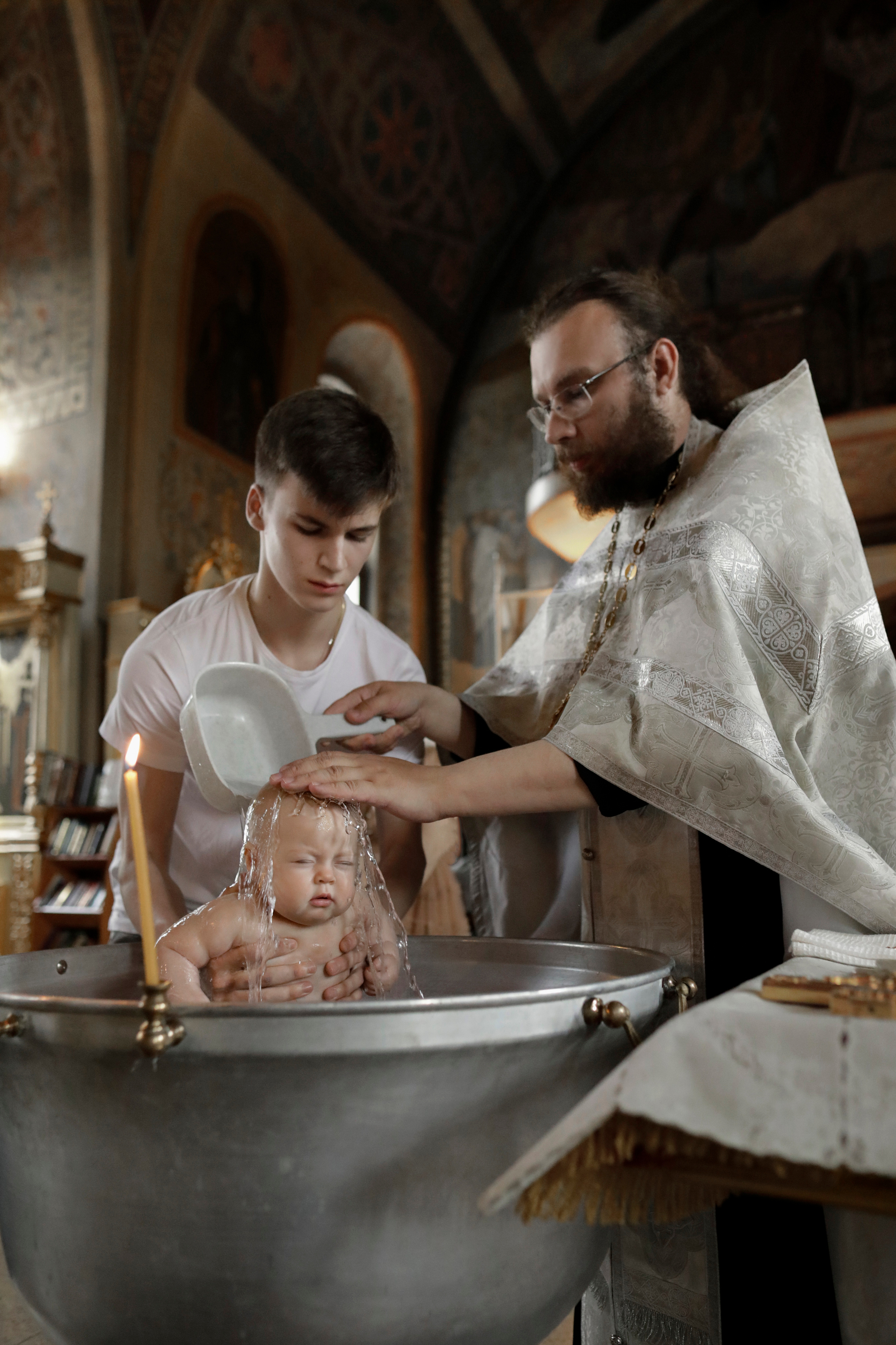Крещение. Фотограф на Венчание и Крещение, семейный фотограф в Москве и области