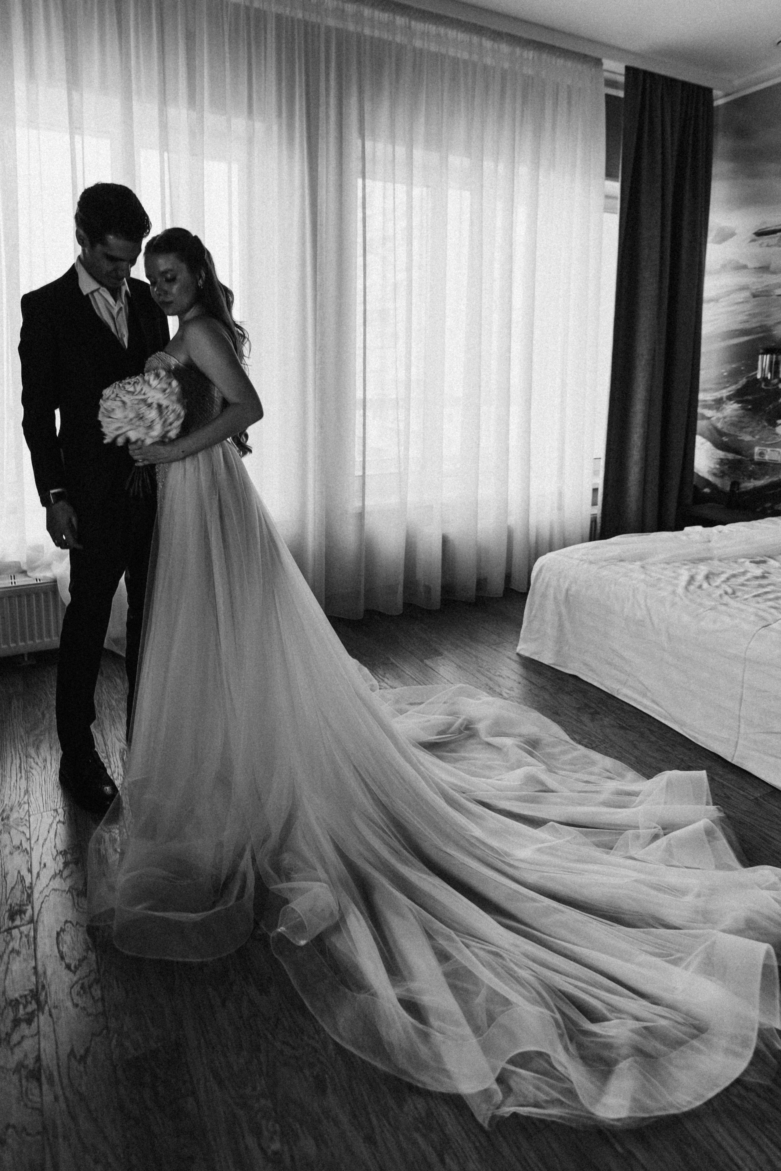 СВАДЕБНАЯ СЬЕМКА В ОТЕЛЕ В СИБИРИ. Профессиональный фотограф, Санкт-Петербург — Виктория Богомолова