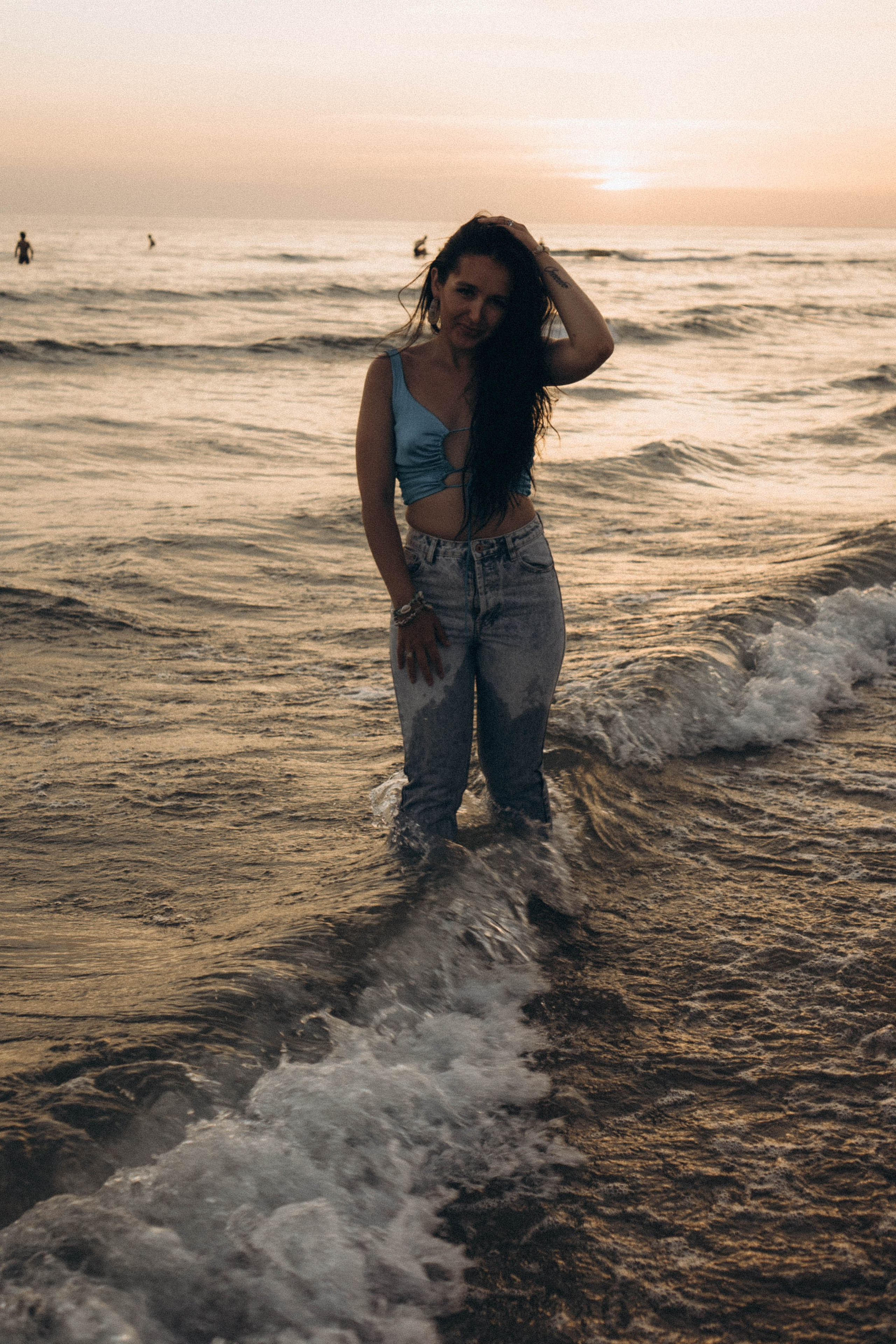 Июльский вечер на берегу черного моря. Профессиональный фотограф, Санкт-Петербург — Виктория Богомолова