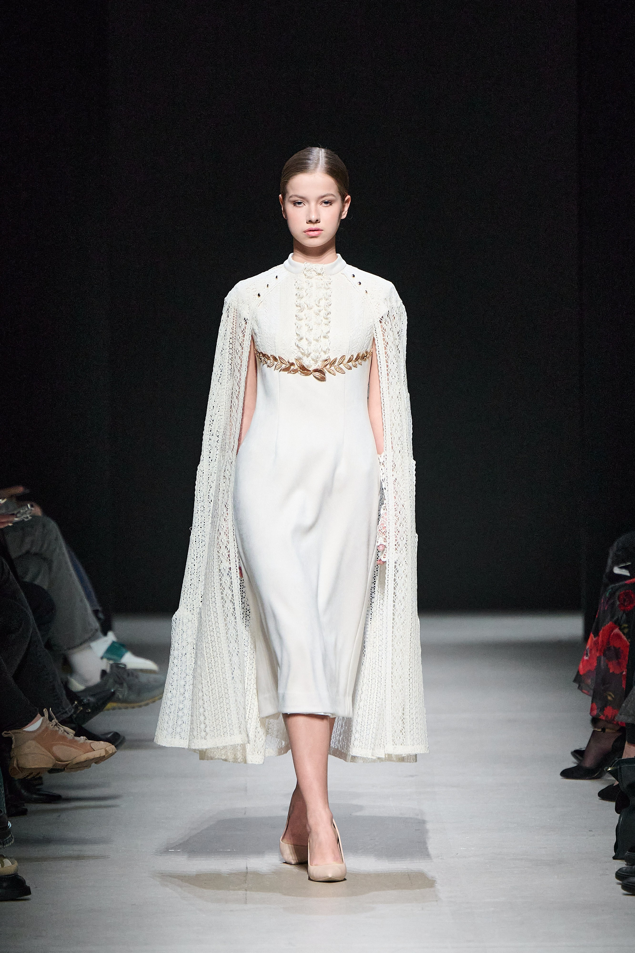 ЕЛЕЦКИЕ КРУЖЕВА. Московская неделя моды. 2025. Дима Бабушкин. Фотограф. Подиум. Репортаж. Творчество. Дорого