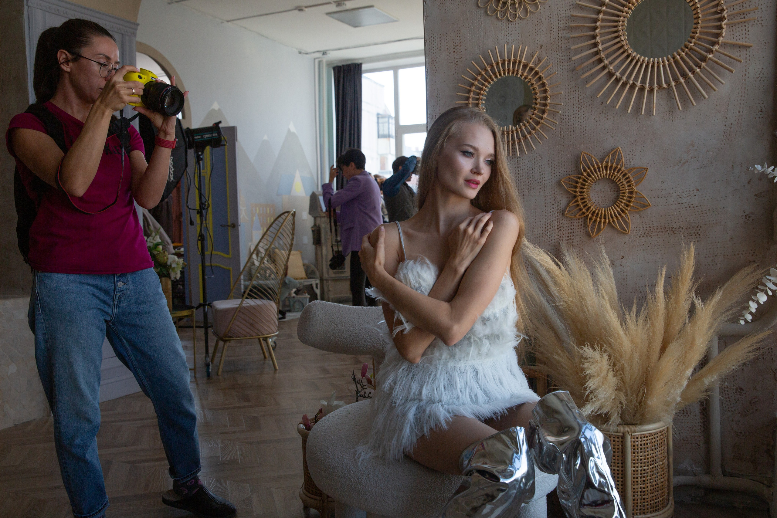 Как проходят сьемки. Фотограф для маркетплейсов Михаил Бове