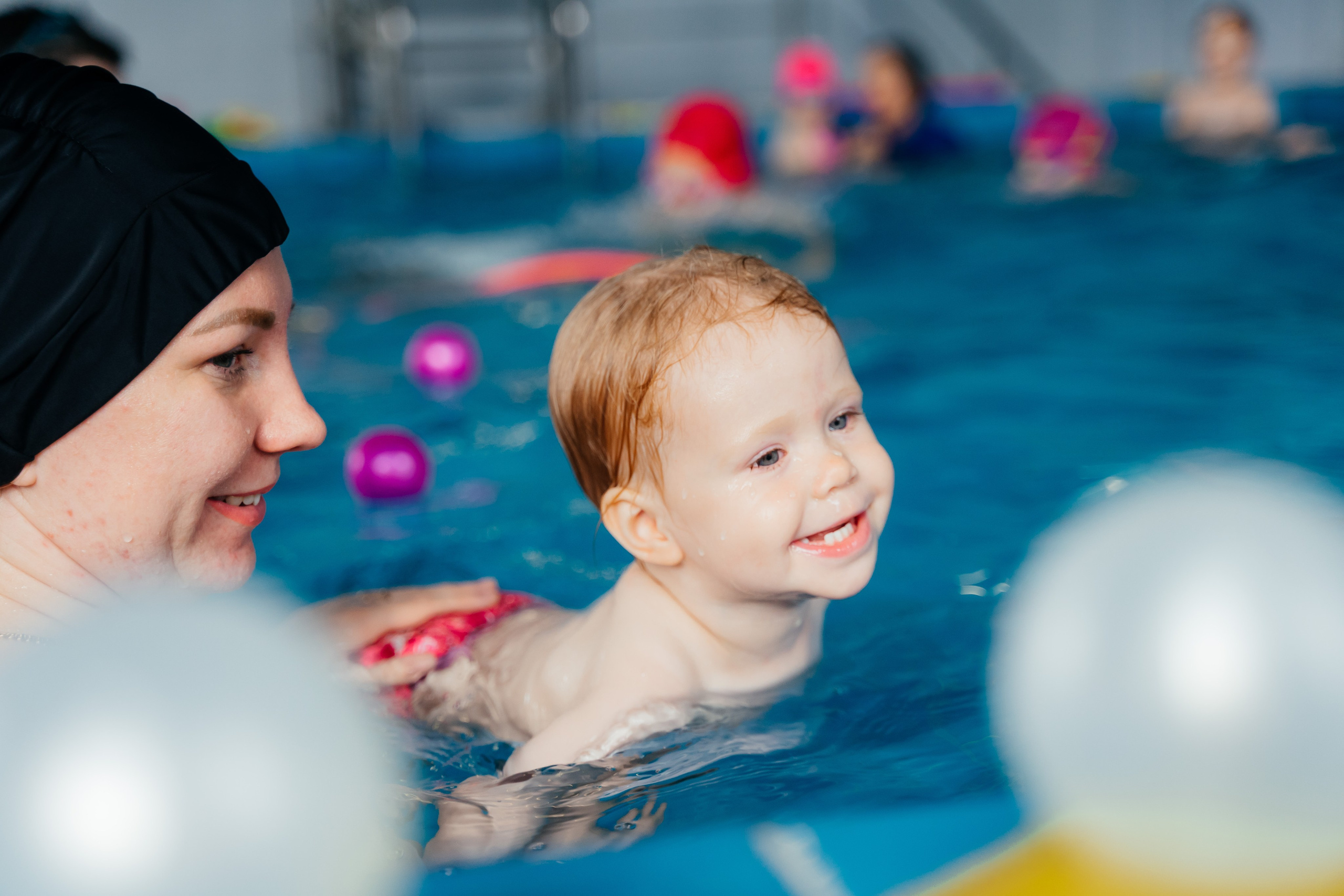 Студия детского плавания. Семейный фотограф в Саратове