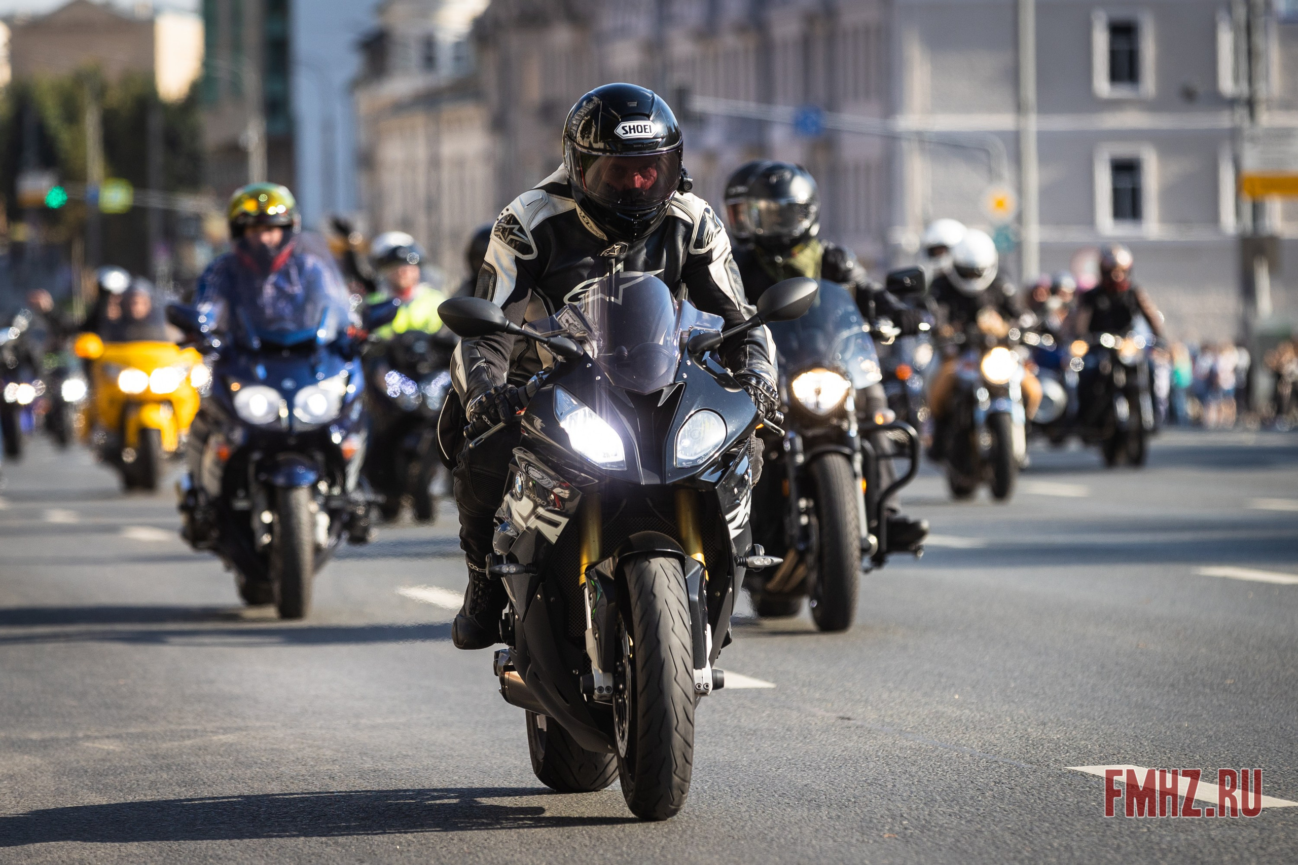 Закрытие Мотосезона 2023 на проспекте Академика Сахарова. Фотограф Владимир Охрименко