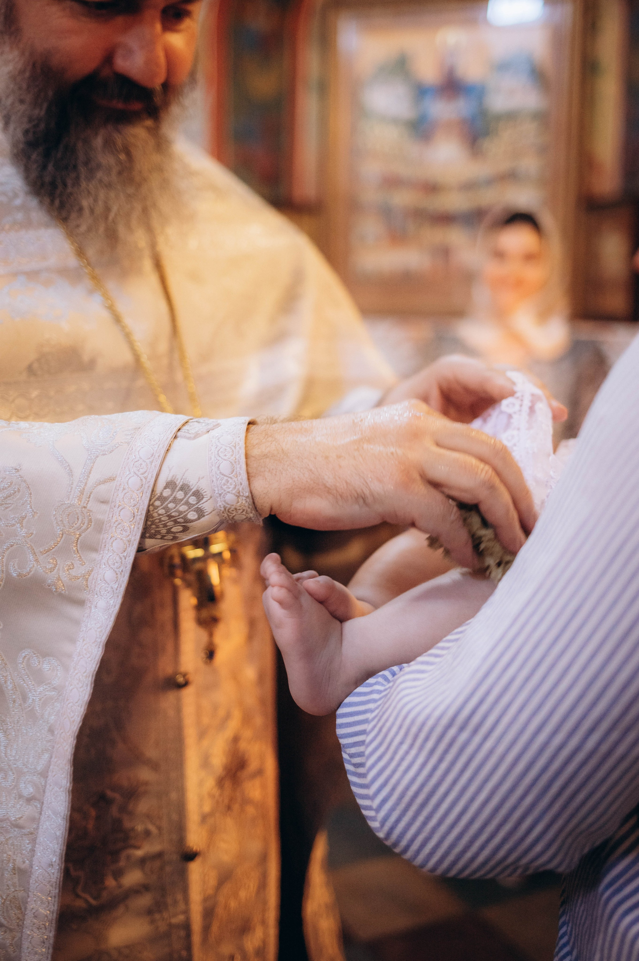 Крещение Ариши. Семейный и детский фотограф в Москве Александра Нараевская