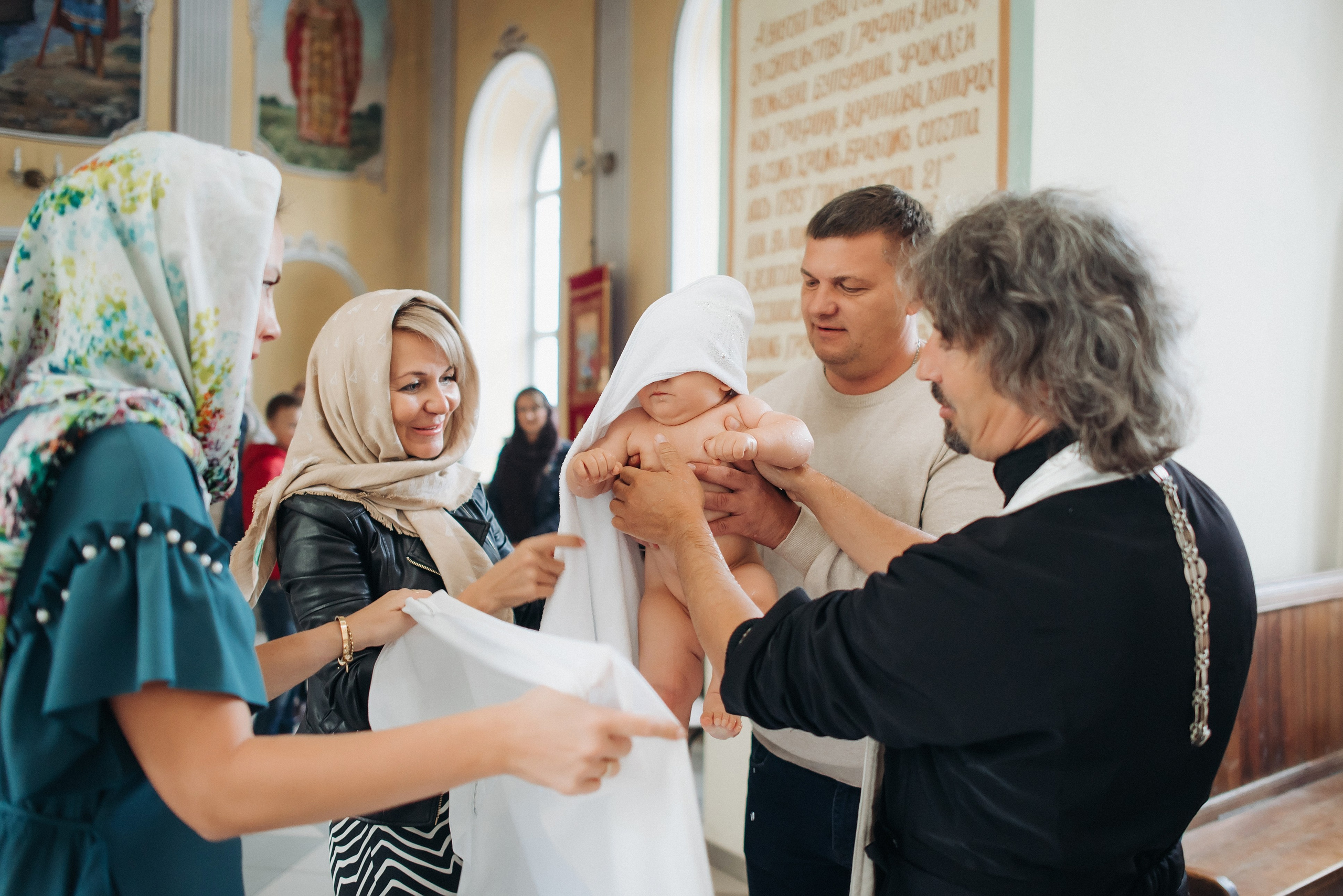 Таинство Крещения. Семейный и детский фотограф в Обнинске, Калуге, Москве