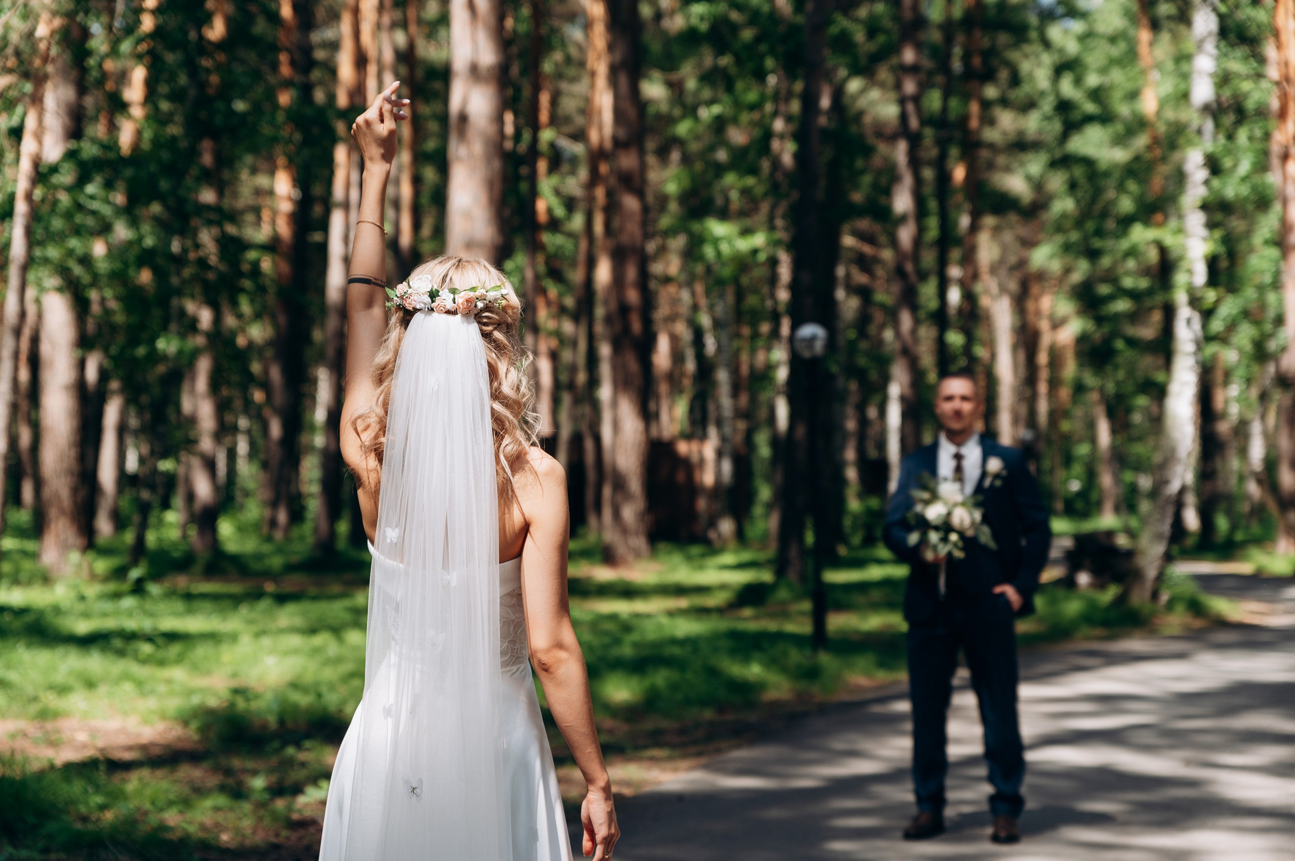 Прогулка и регистрация. Фотограф в Новосибирске